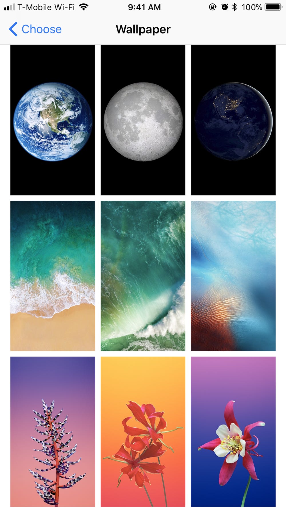 Apple Default Wallpapers