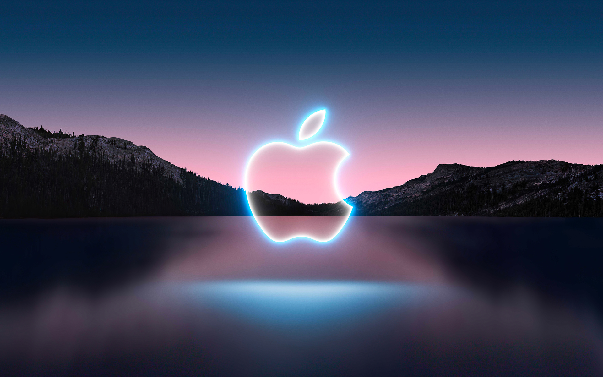 Apple Galaxy Background