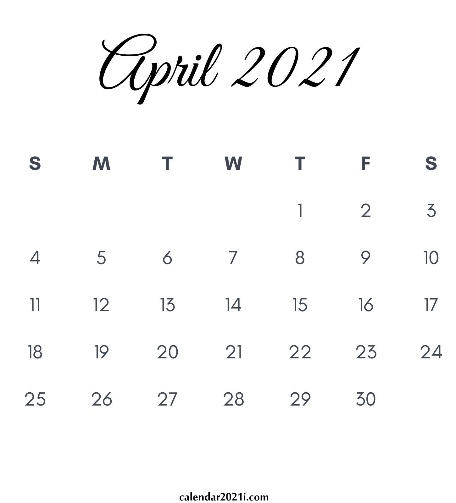 April 2021 Wallpapers