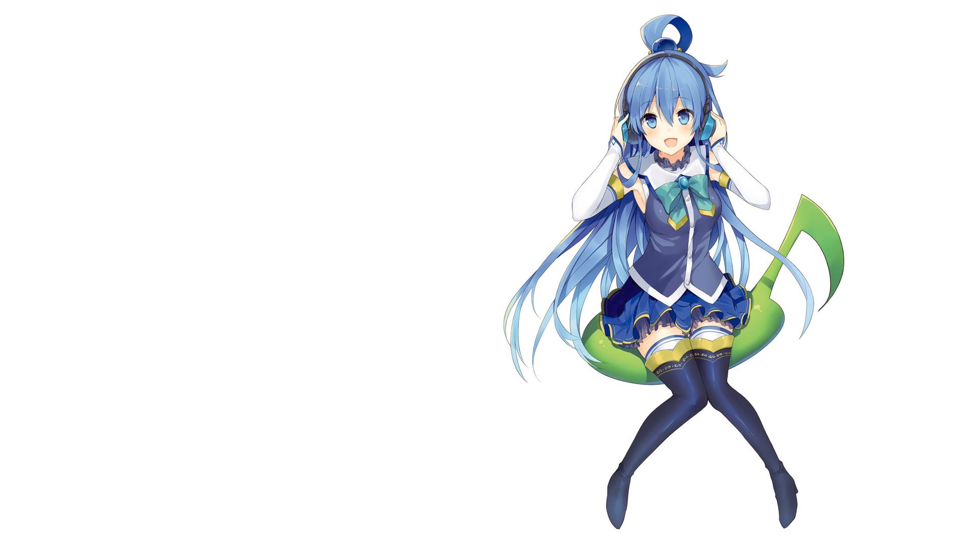 Aqua Anime Girl Wallpapers