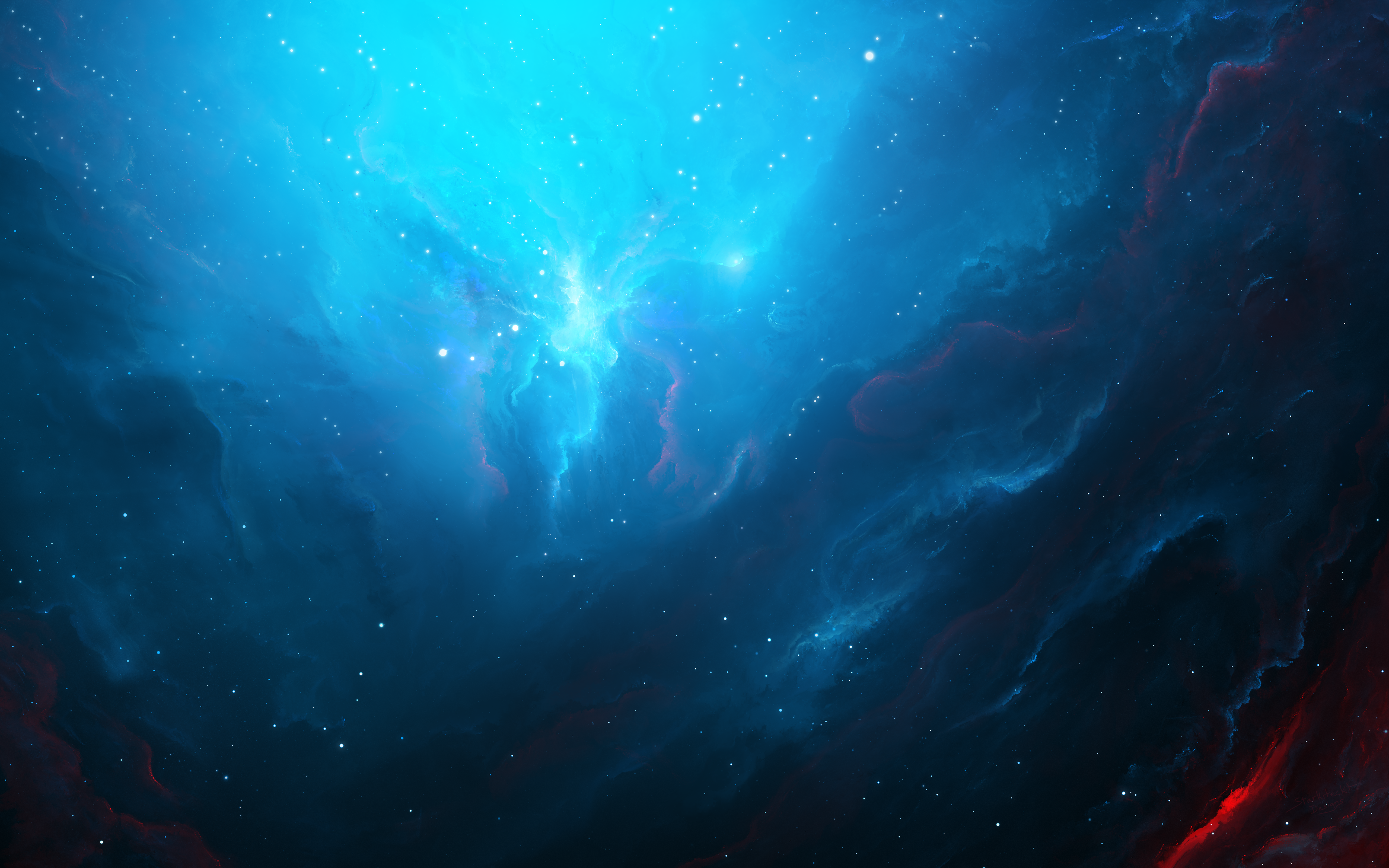 Aqua Galaxy Wallpapers