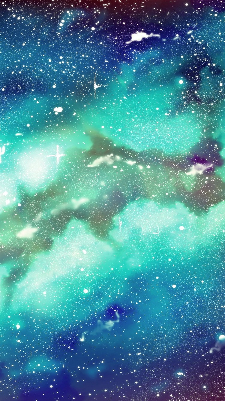 Aqua Galaxy Wallpapers