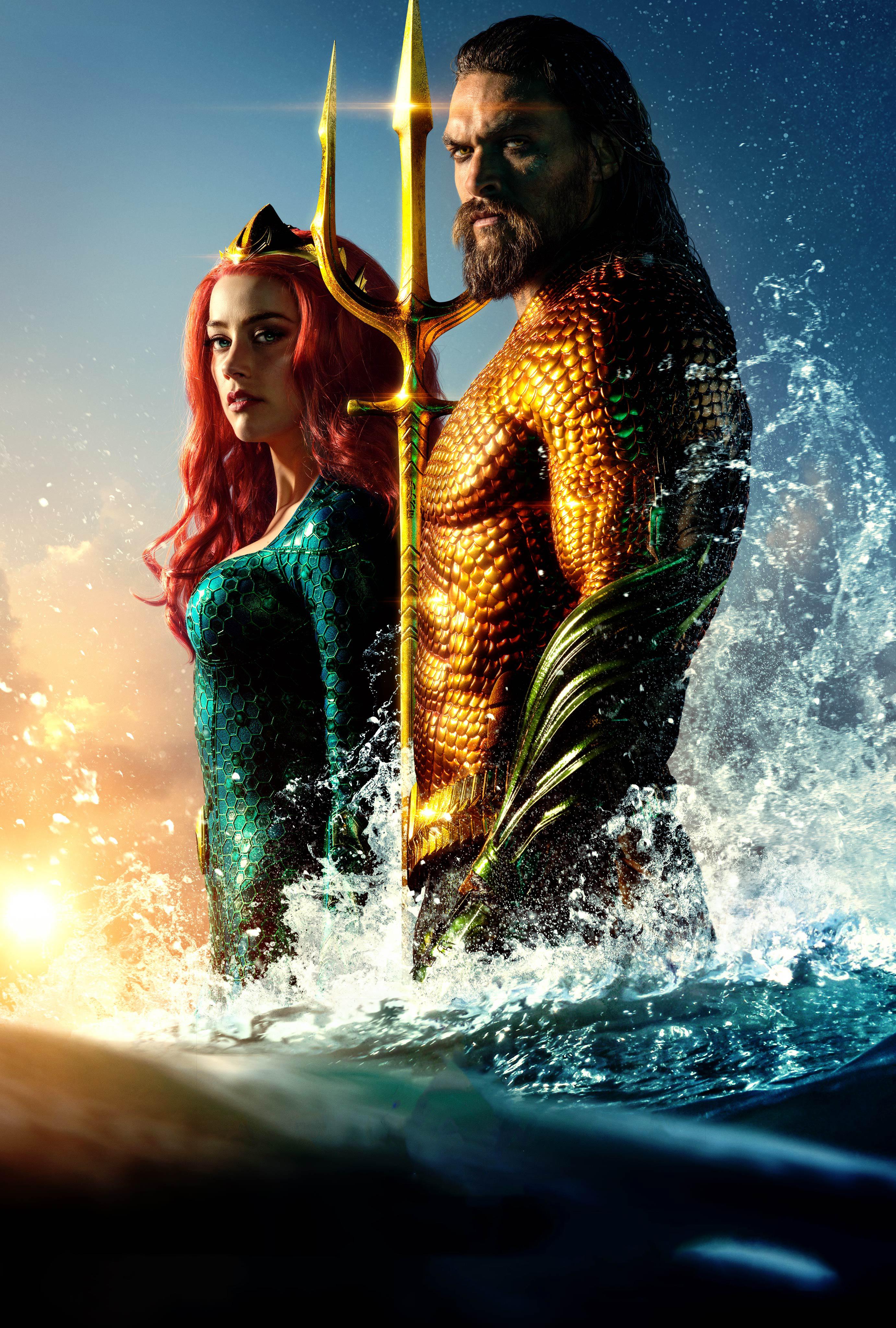 Aquaman 2018 Movie Banner Textless Wallpapers