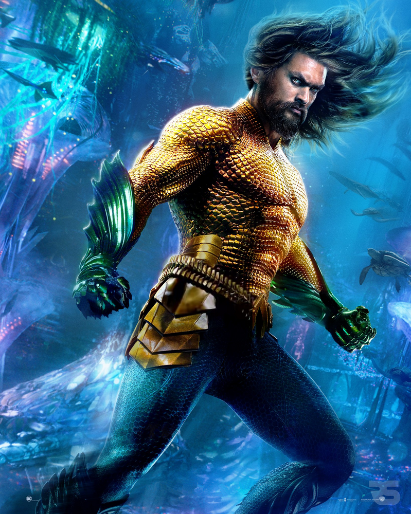 Aquaman 2018 Movie Banner Textless Wallpapers