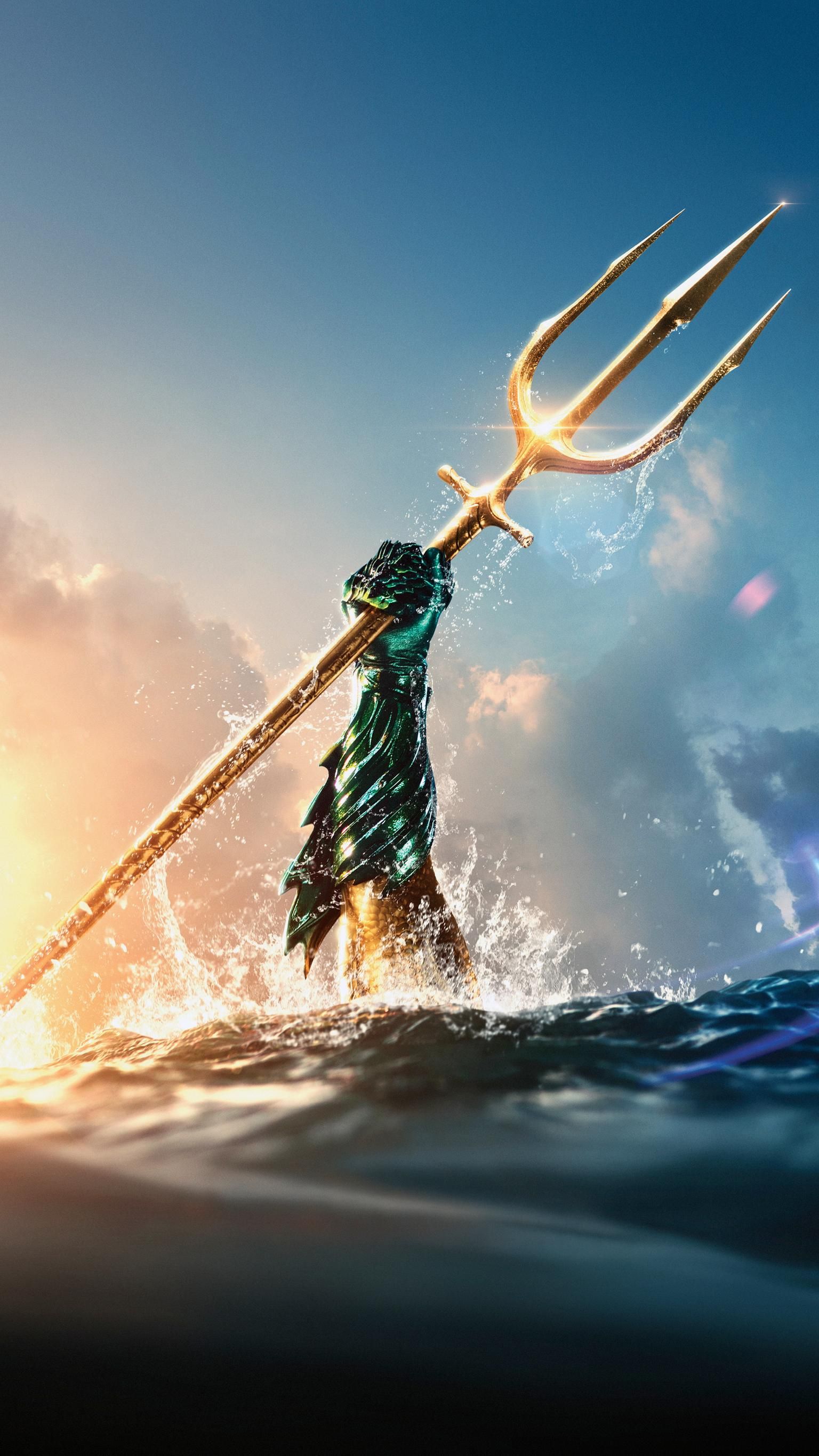 Aquaman 2018 Movie Banner Textless Wallpapers