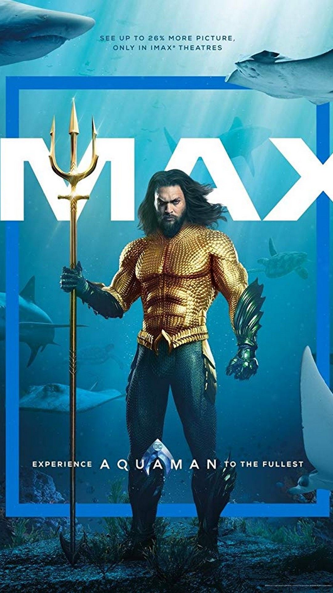 Aquaman 2018 Movie Banner Textless Wallpapers