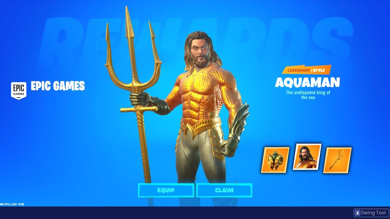 Aquaman Fortnite Wallpapers