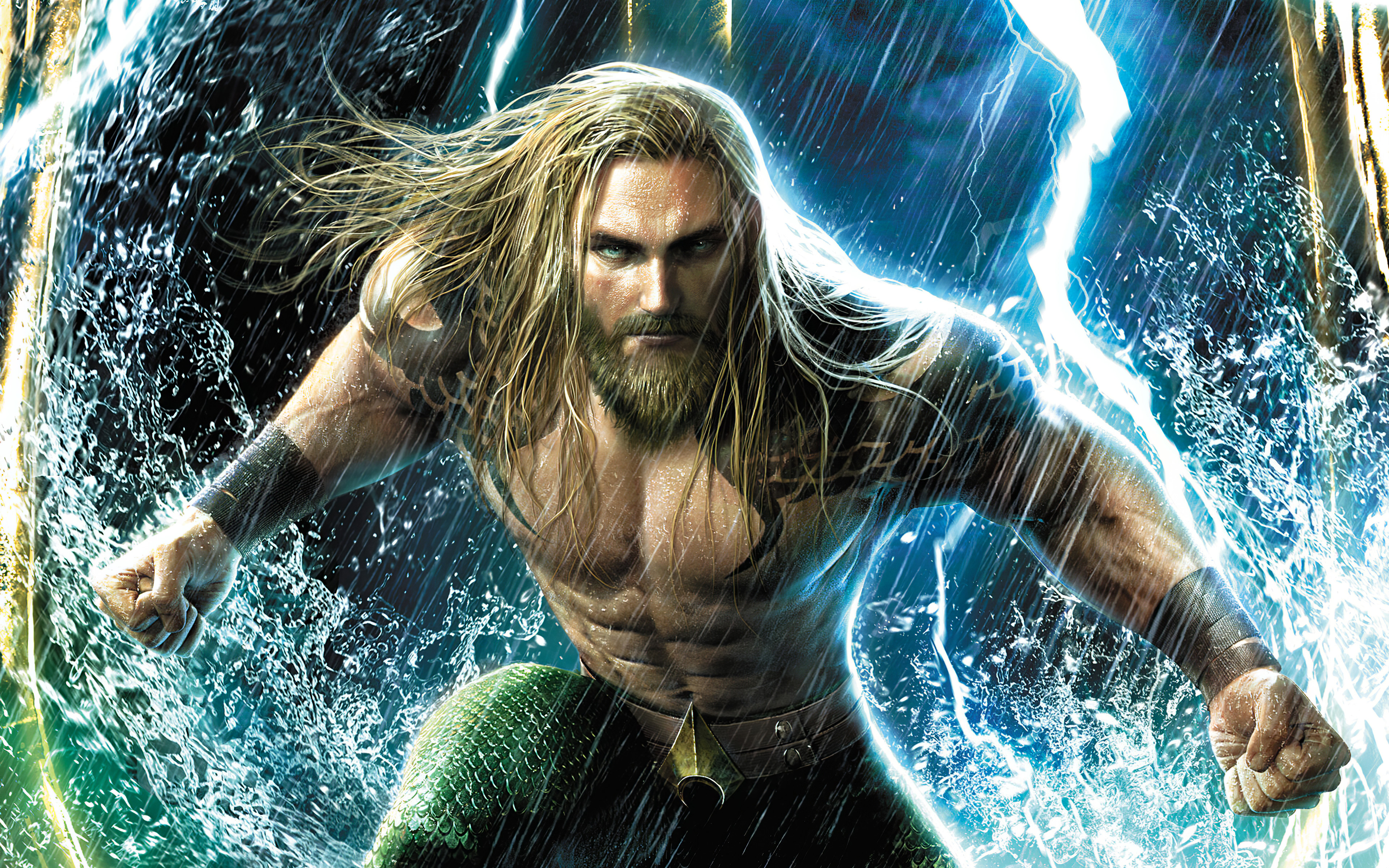 Aquaman Jason Momoa Artwork Wallpapers