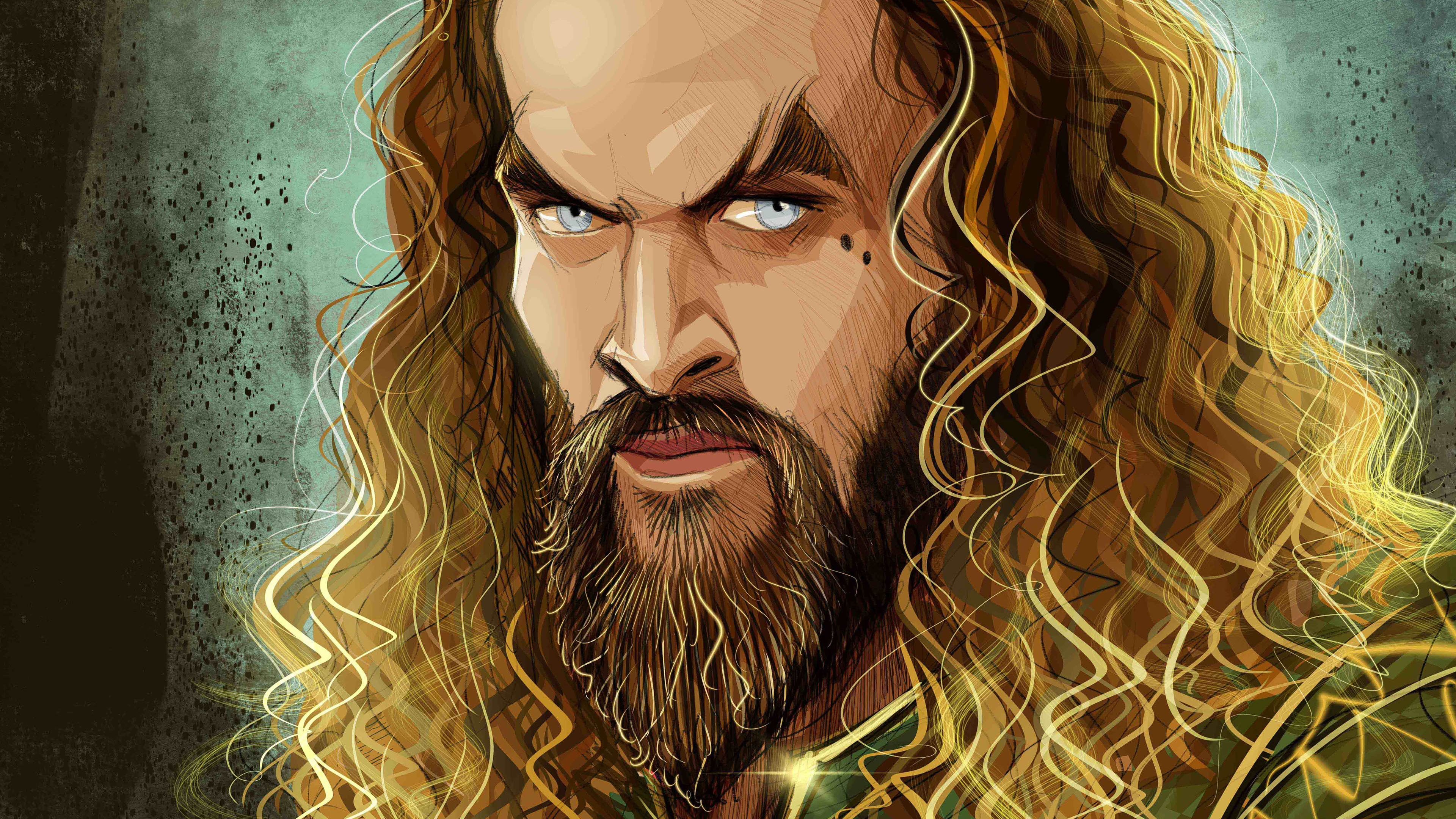 Aquaman Jason Momoa Artwork Wallpapers