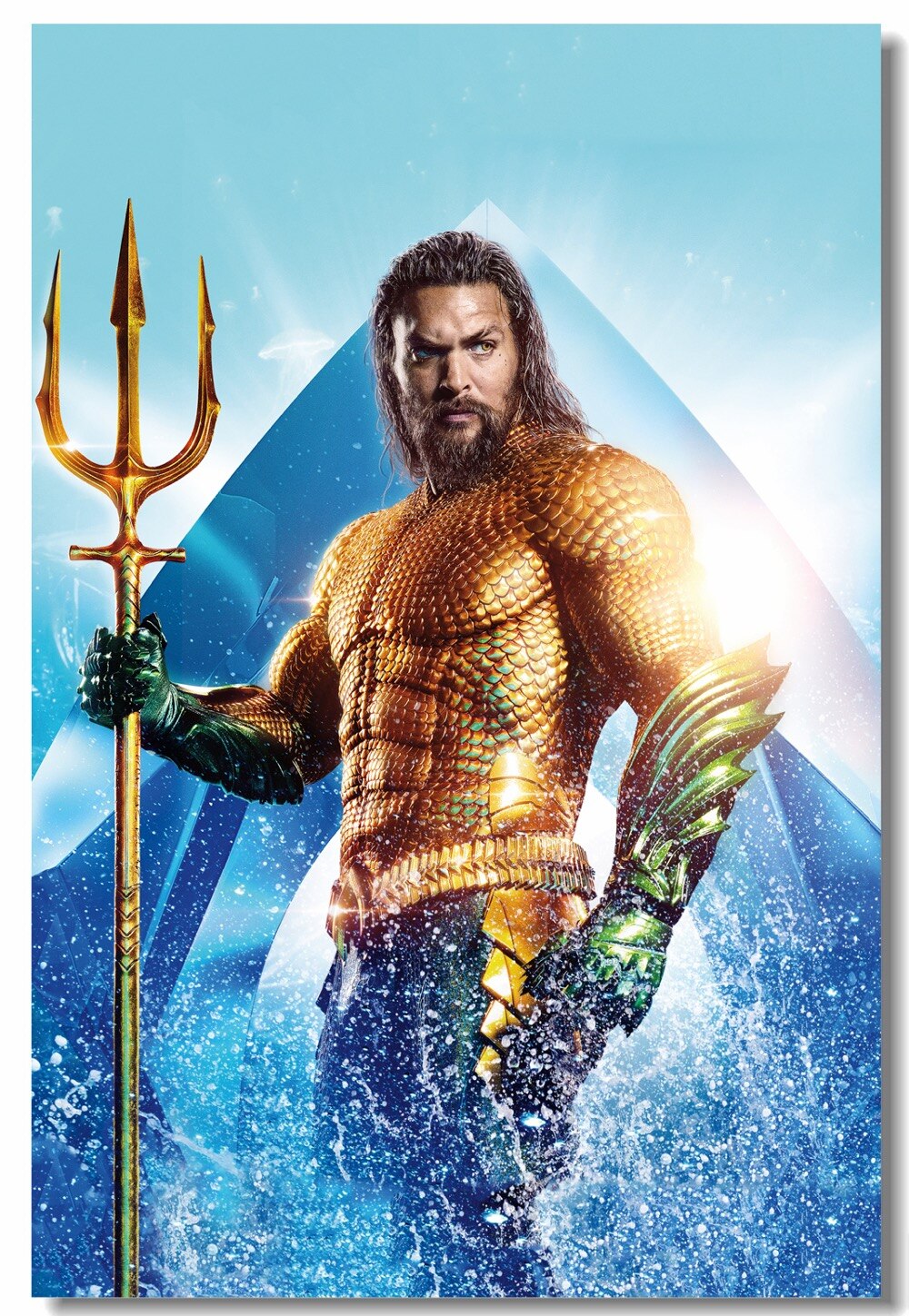 Aquaman Jason Momoa Poster Artwork Wallpapers