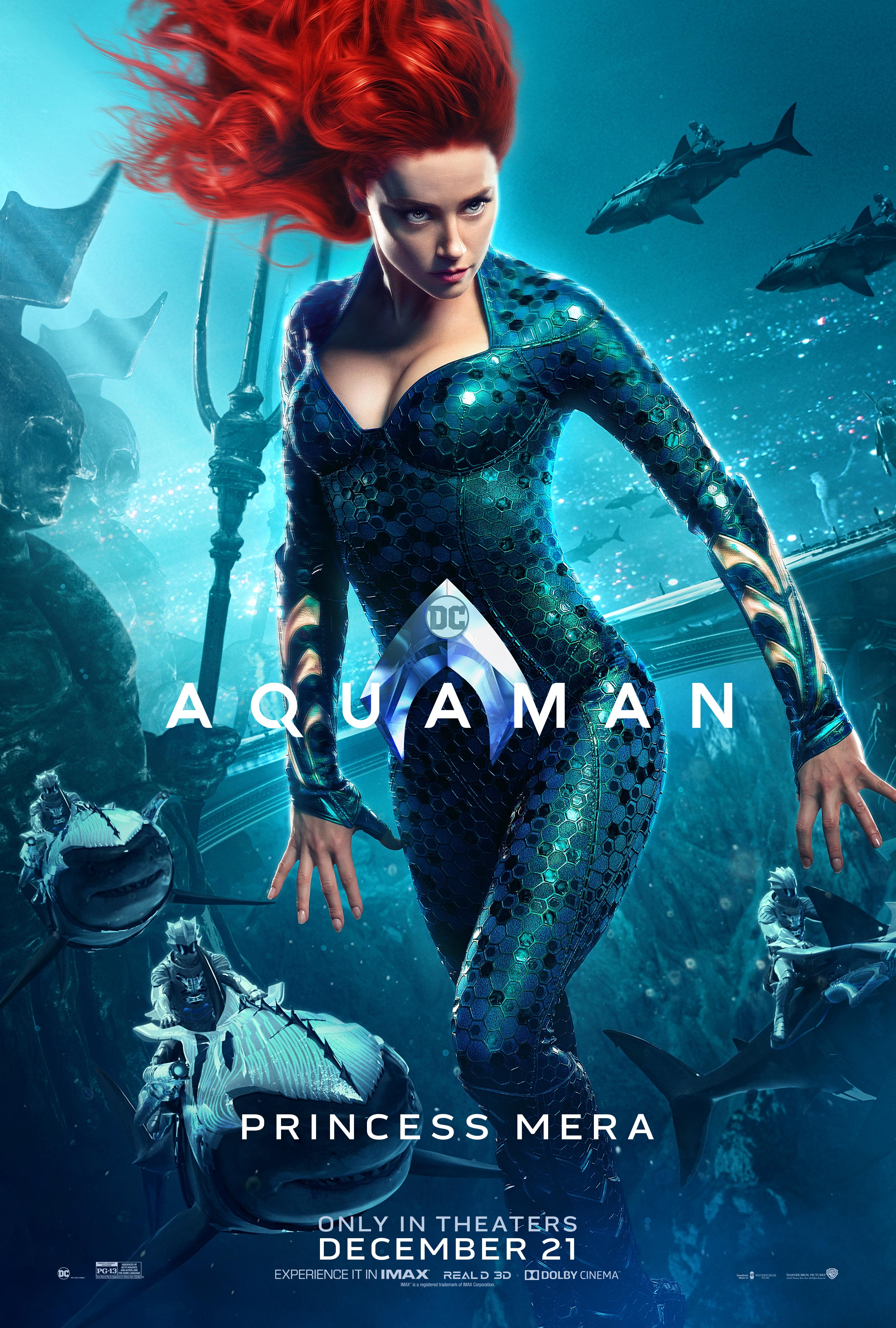 Aquaman Movie Brand New Poster Wallpapers