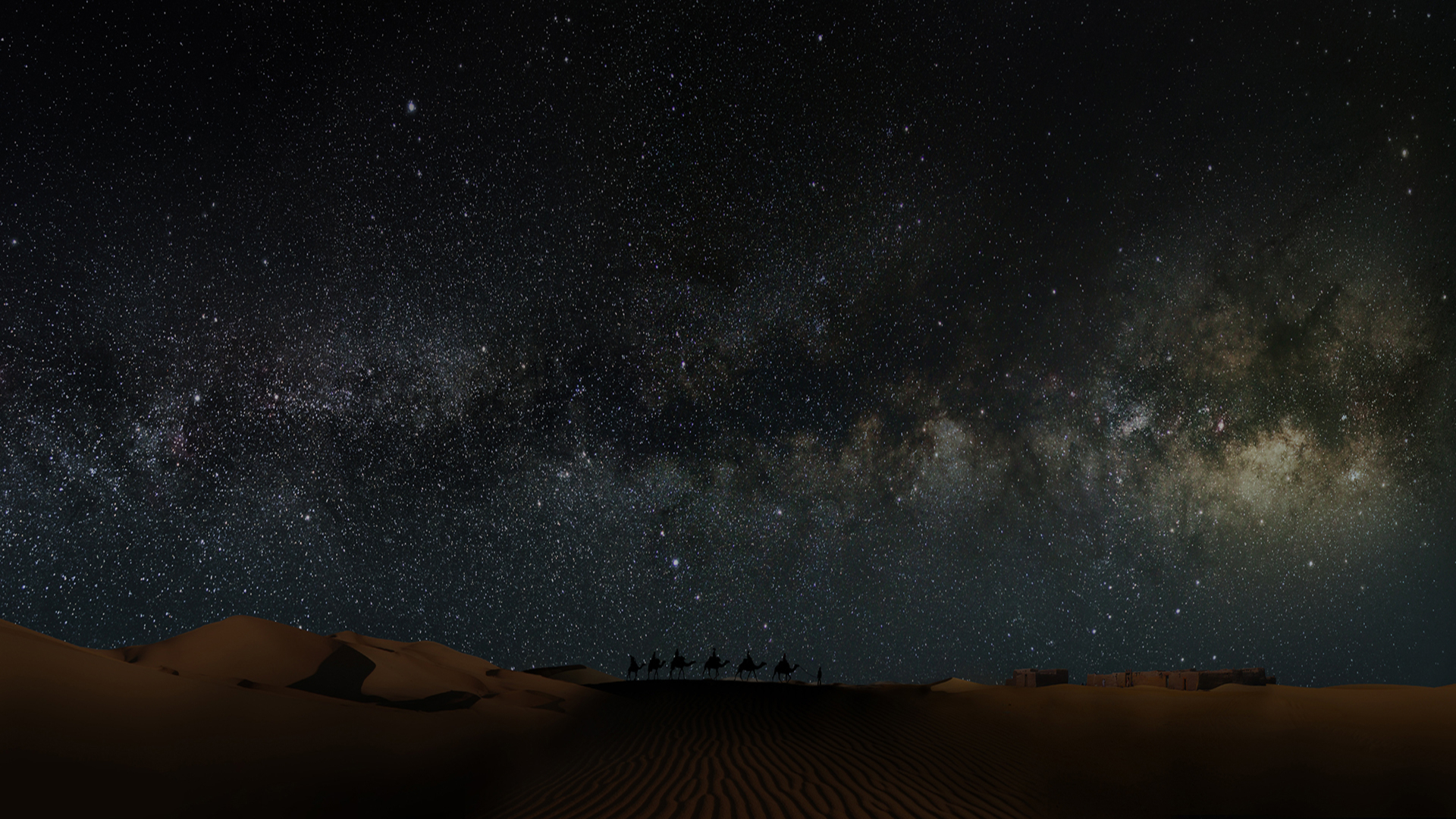 Arabian Desert Night Wallpapers