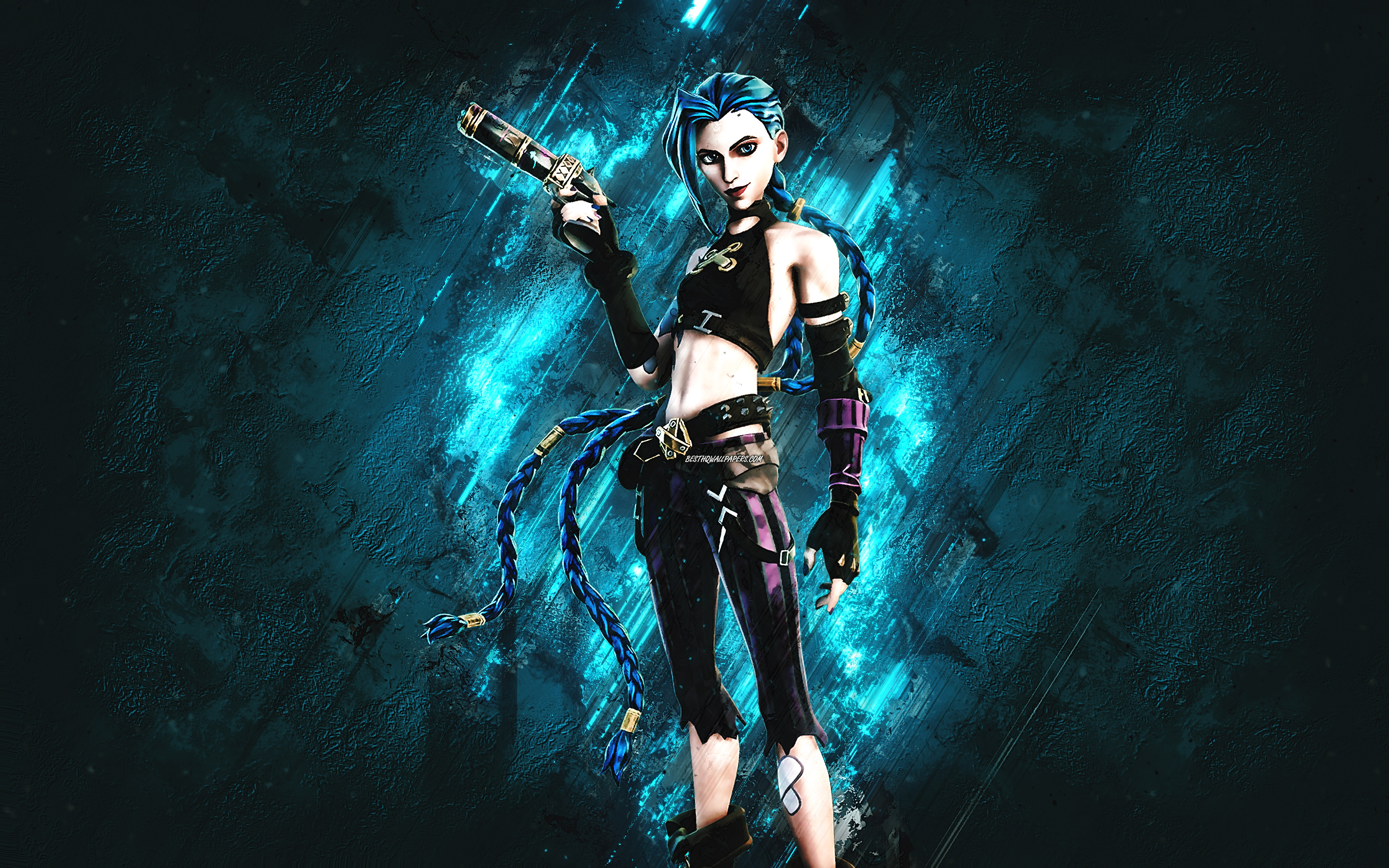 Arcane Jinx Fortnite Wallpapers