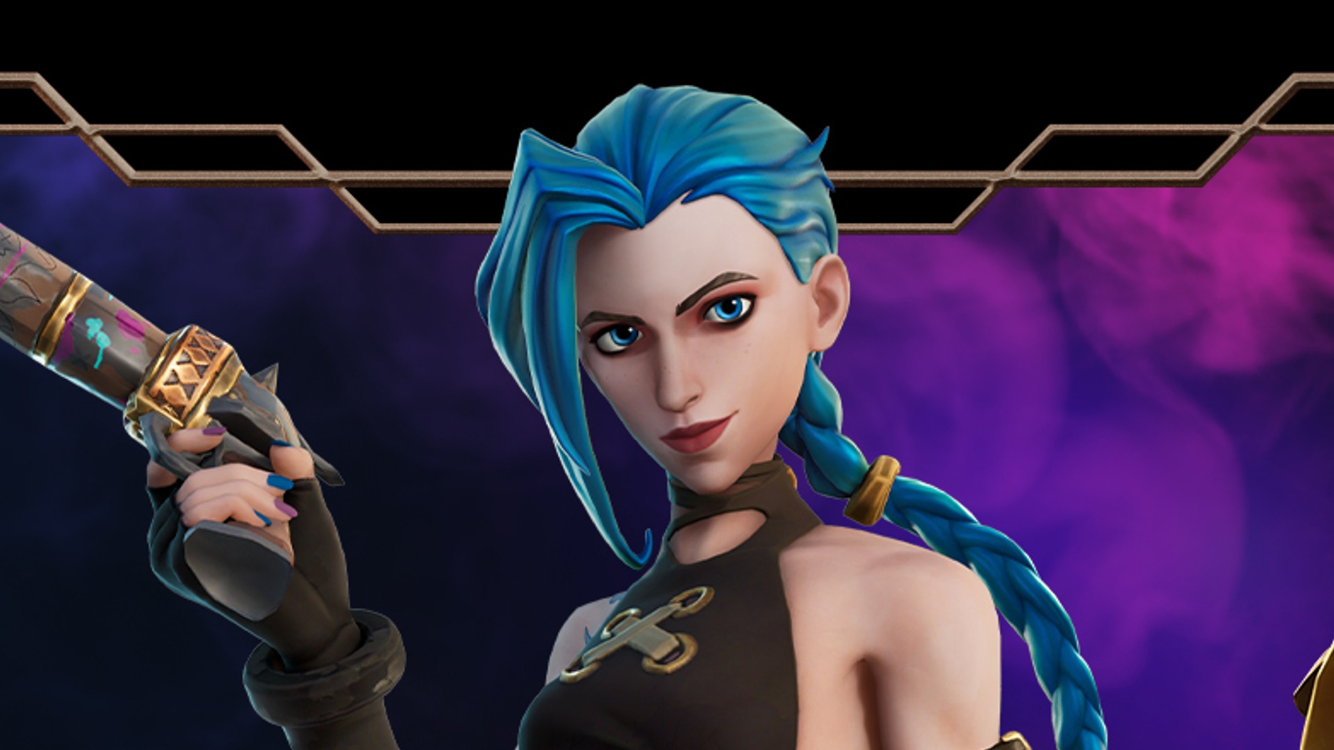 Arcane Jinx Fortnite Wallpapers