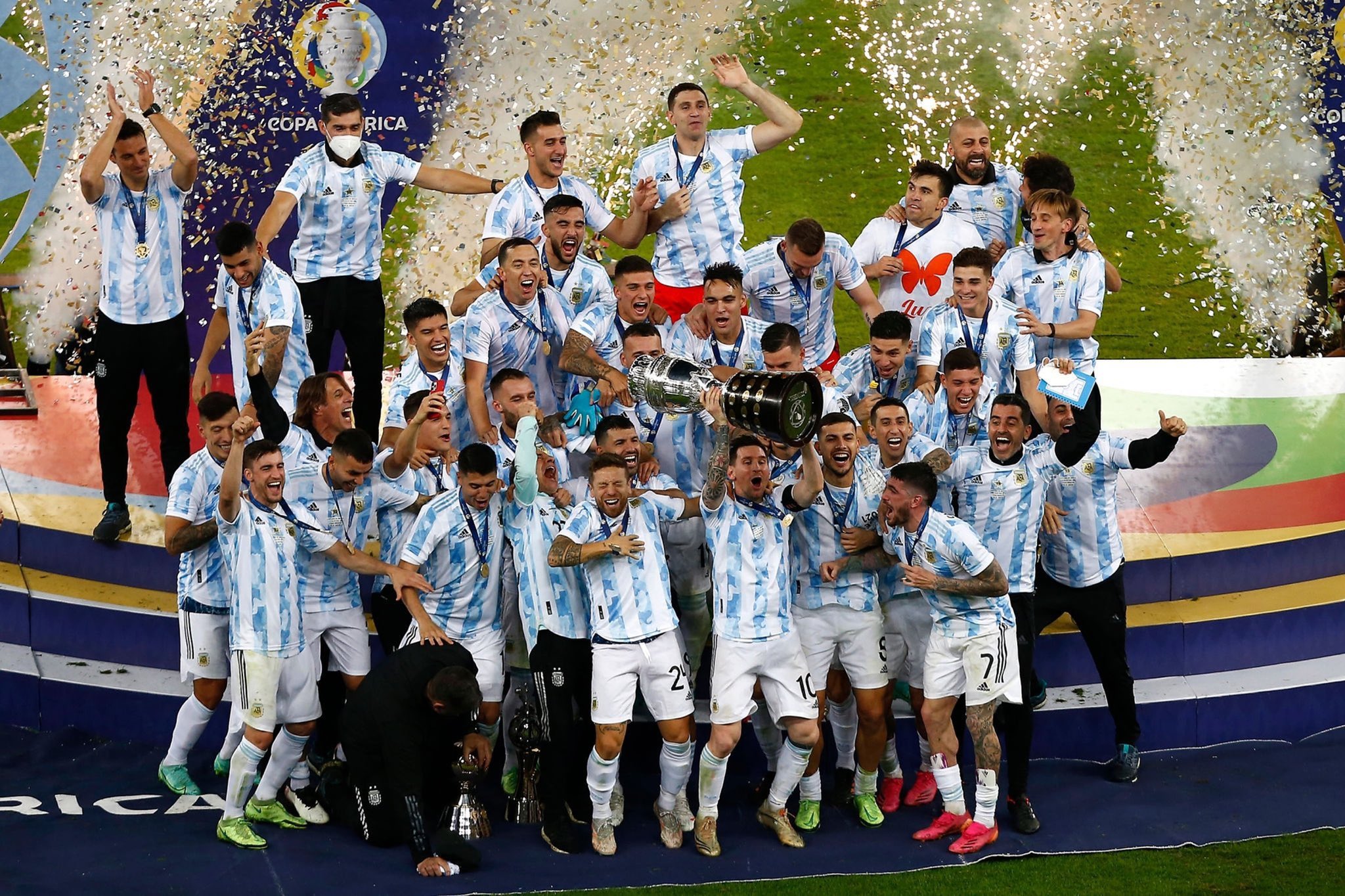 Argentina Copa AmeRica Champions 2021 Wallpapers