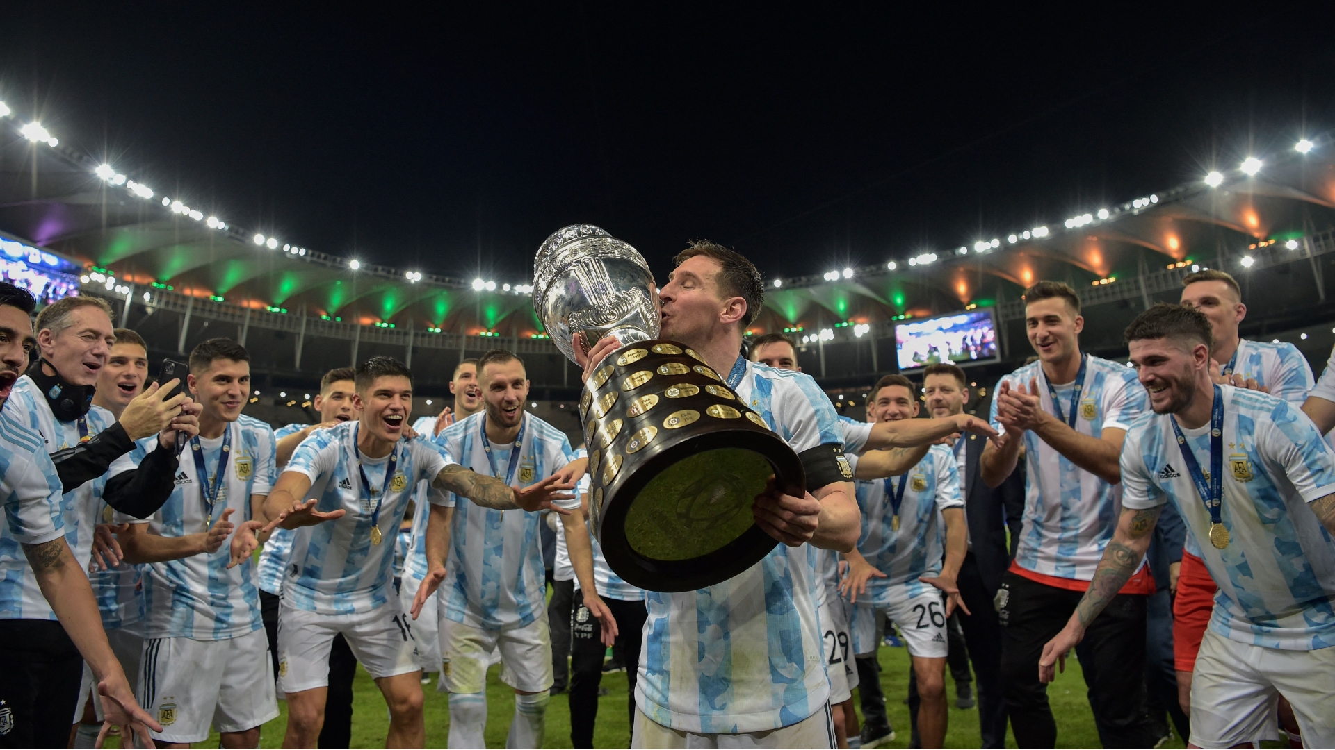 Argentina Copa AmeRica Champions 2021 Wallpapers