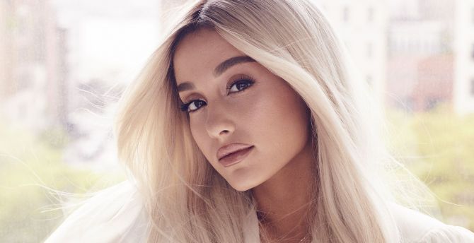 ariana grande, singer, make up Wallpapers