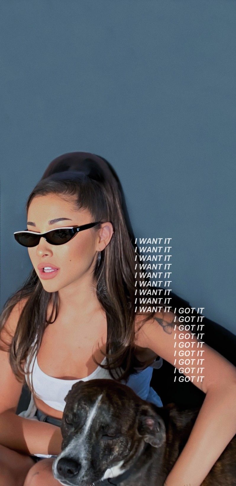 Ariana Grande Heart Sunglasses 4K Wallpapers