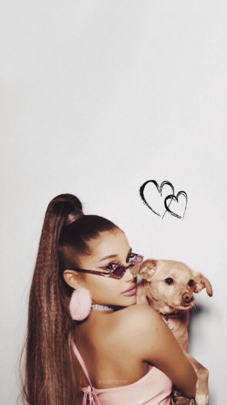 Ariana Grande Heart Sunglasses Wallpapers