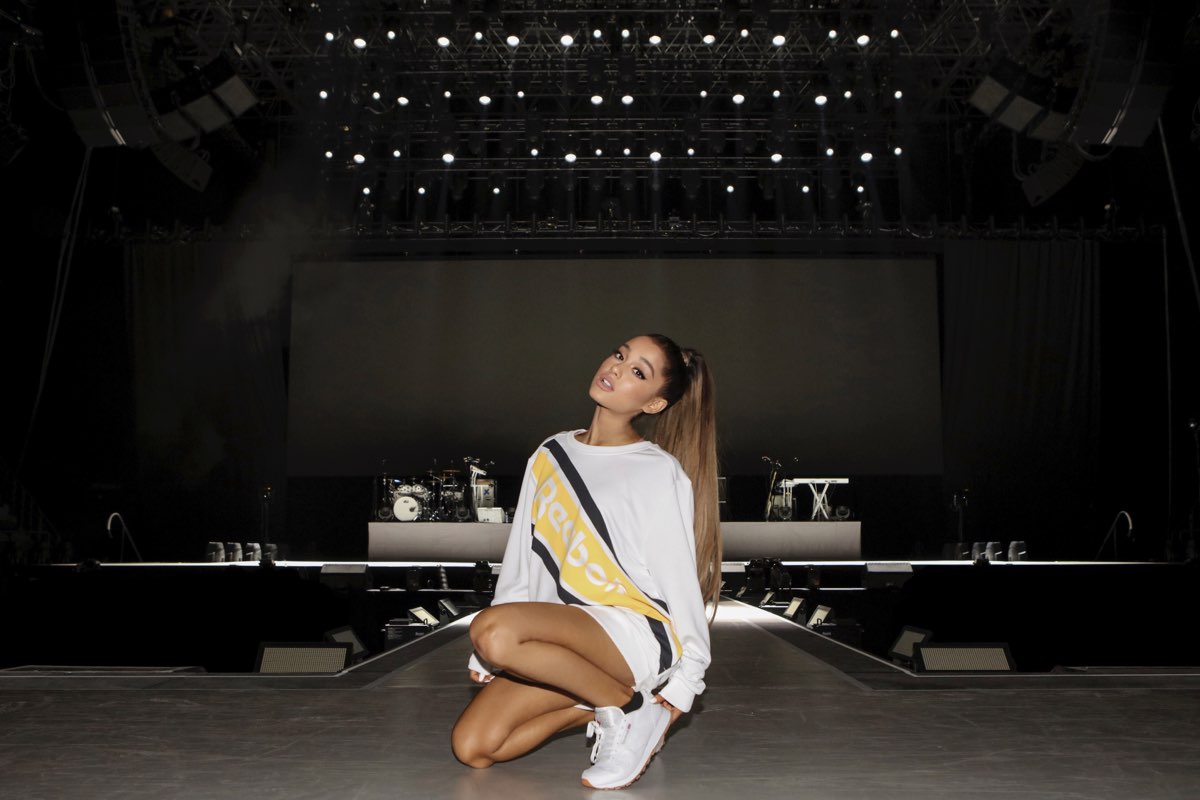 Ariana Grande Rebook Spring/Summer Wallpapers