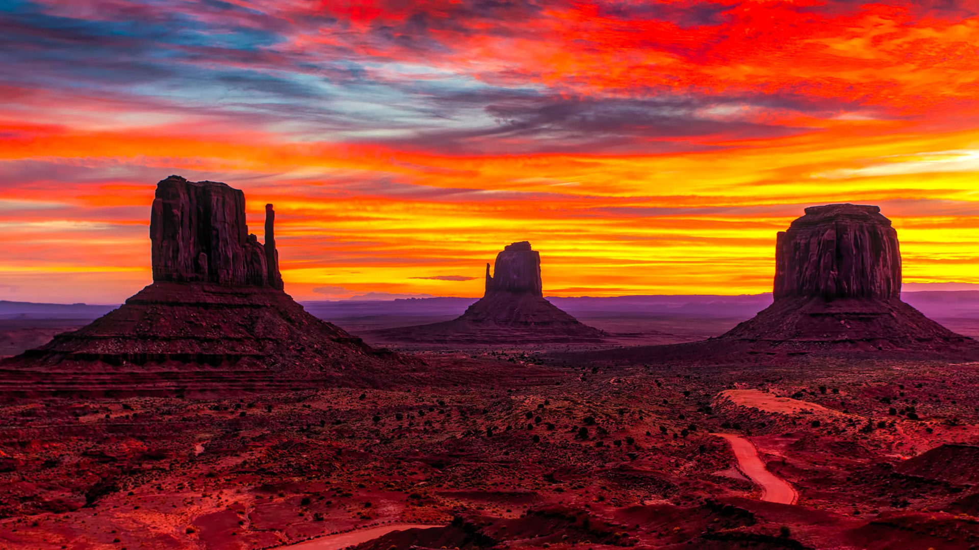 Arizona Hd Monument Valley Wallpapers