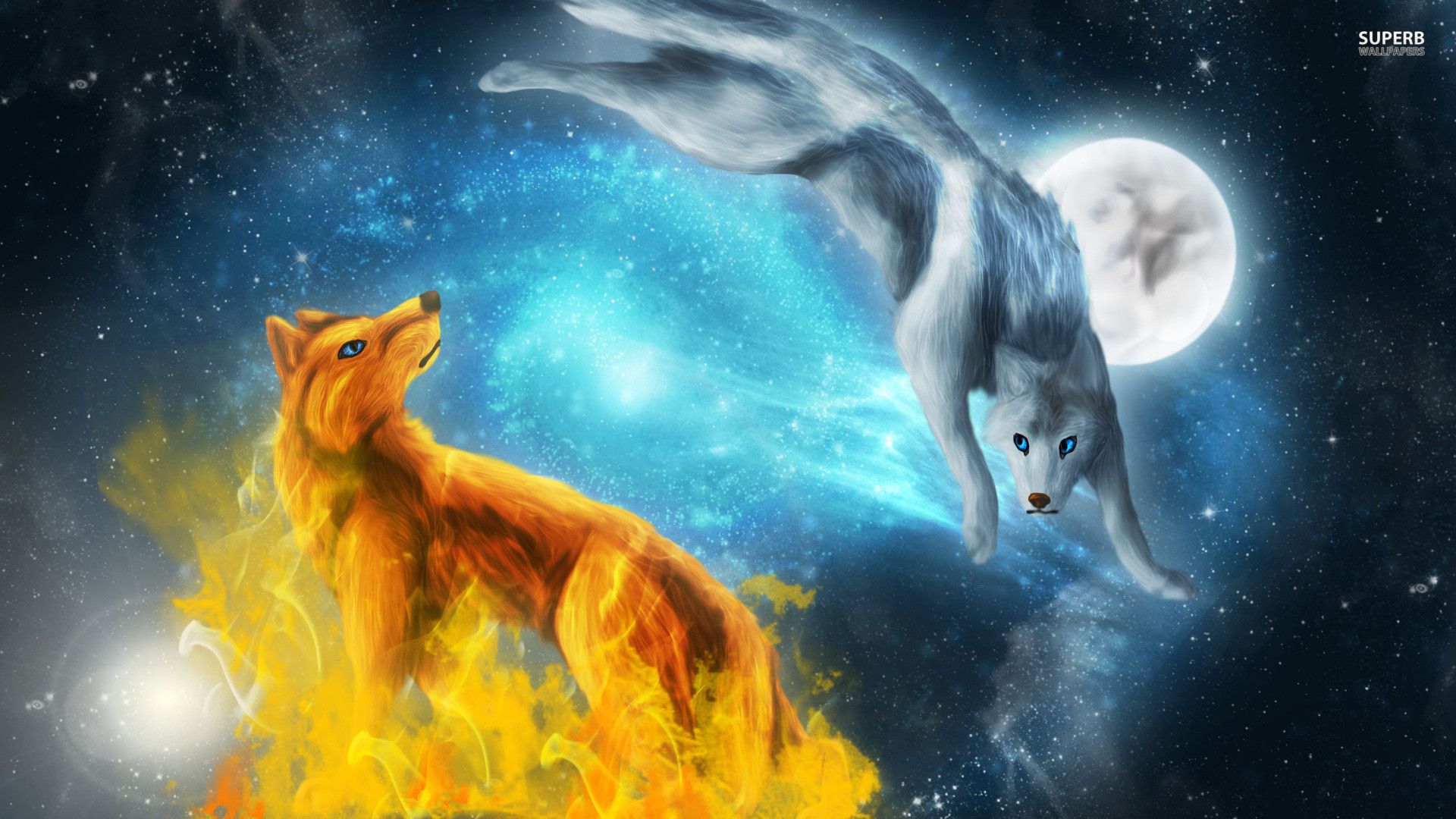 Art Arctic Fox Wallpapers