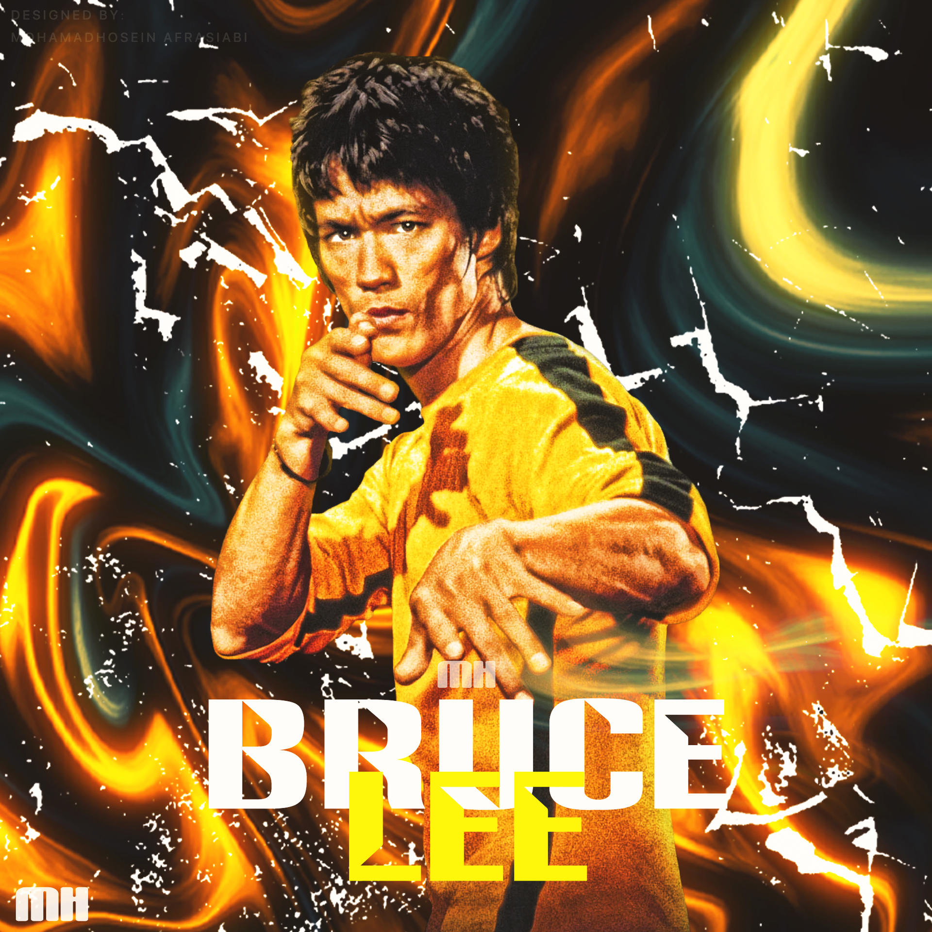 Art Bruce Lee Wallpapers