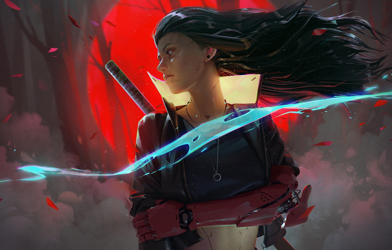 Art Cyberpunk Warriors Wallpapers