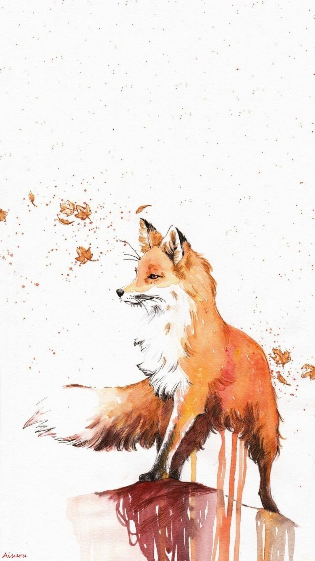 Art Fox Hd Wallpapers