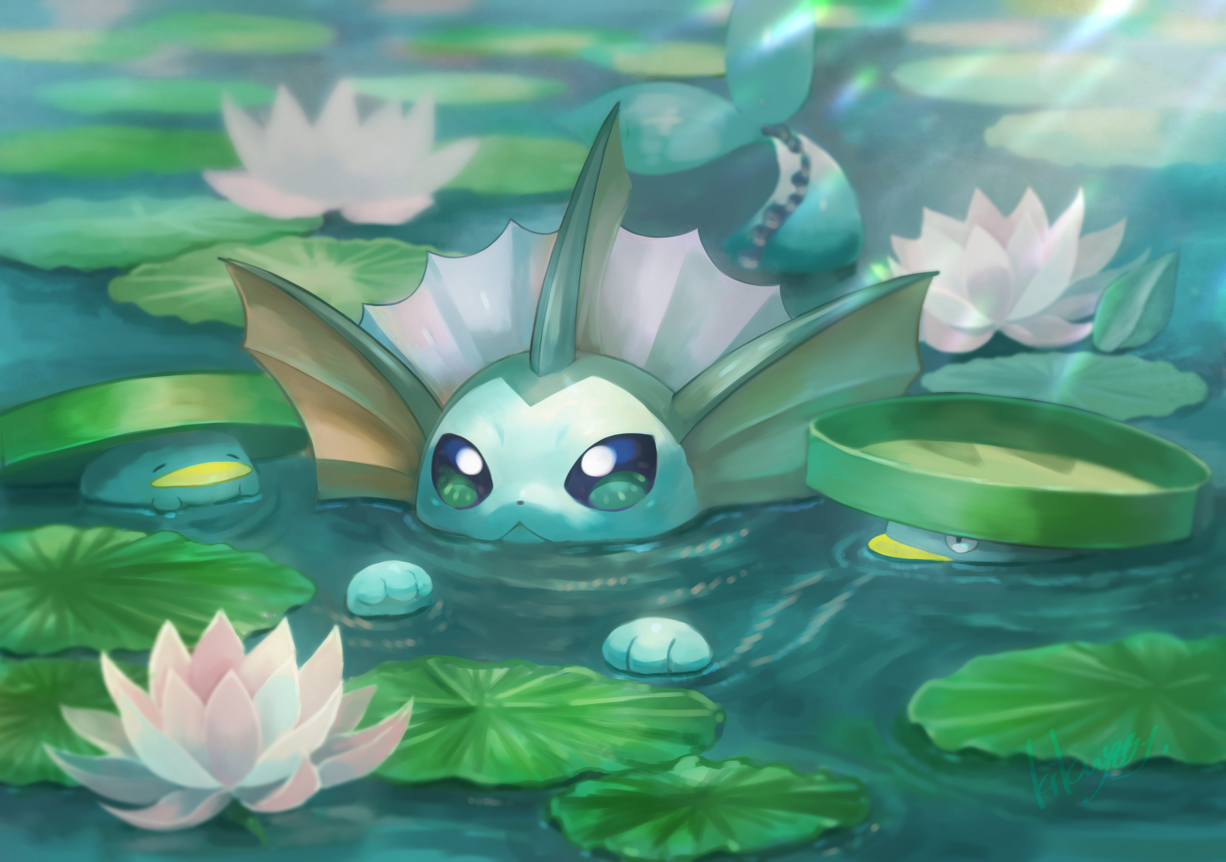 Art Vaporeon Wallpapers