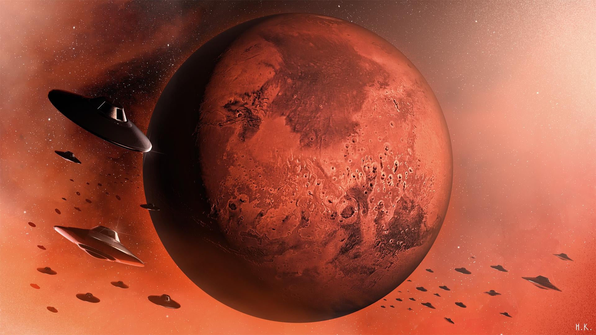 Artastic Planet Mars Wallpapers