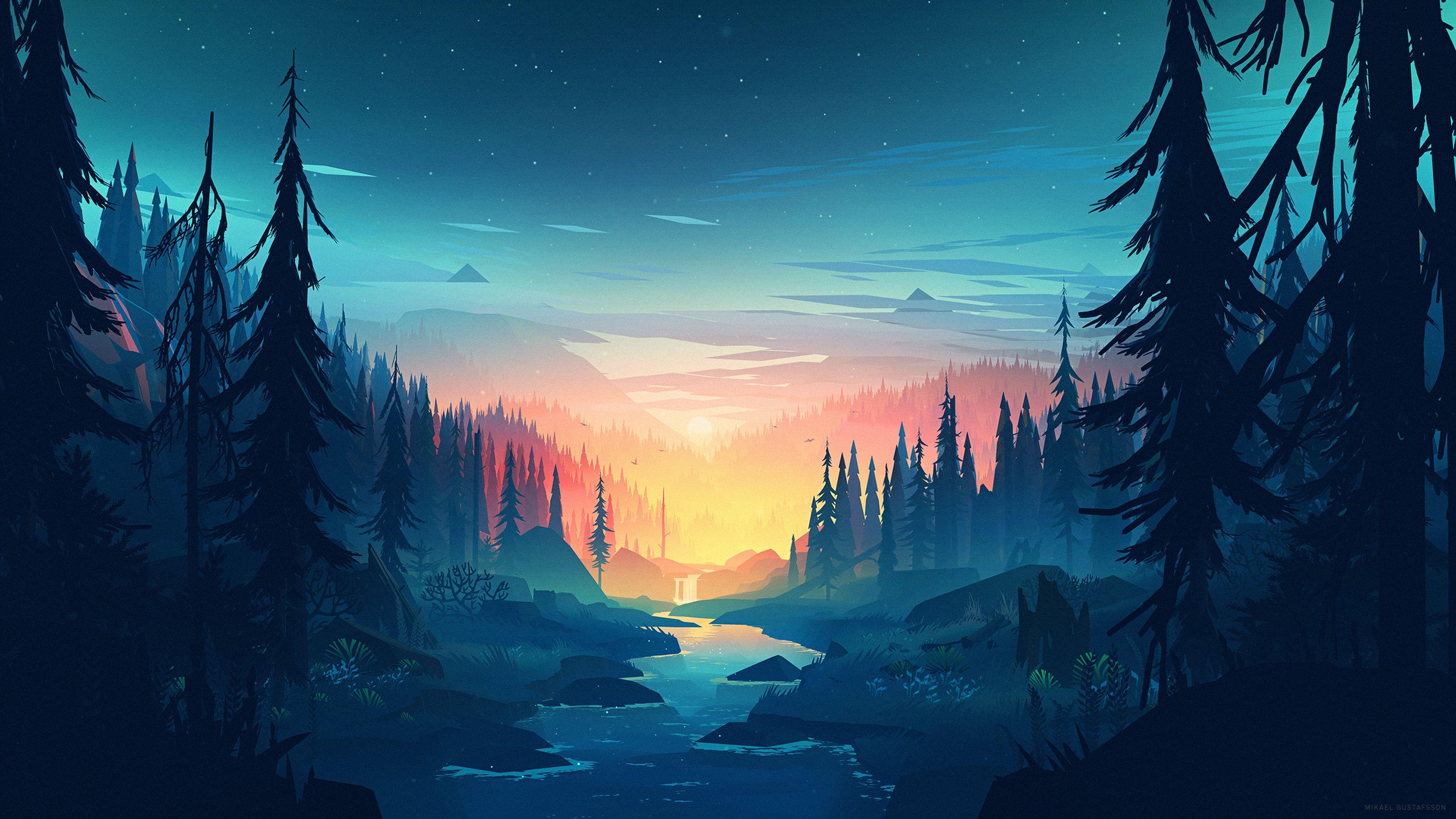 Artistic 5K Landscape Wallpapers