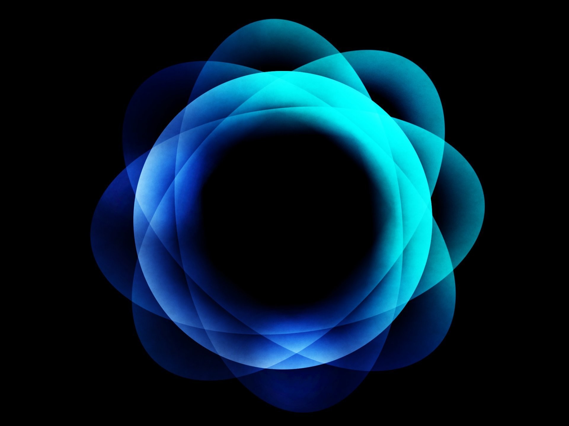 Artistic Blue 4K Circle Wallpapers