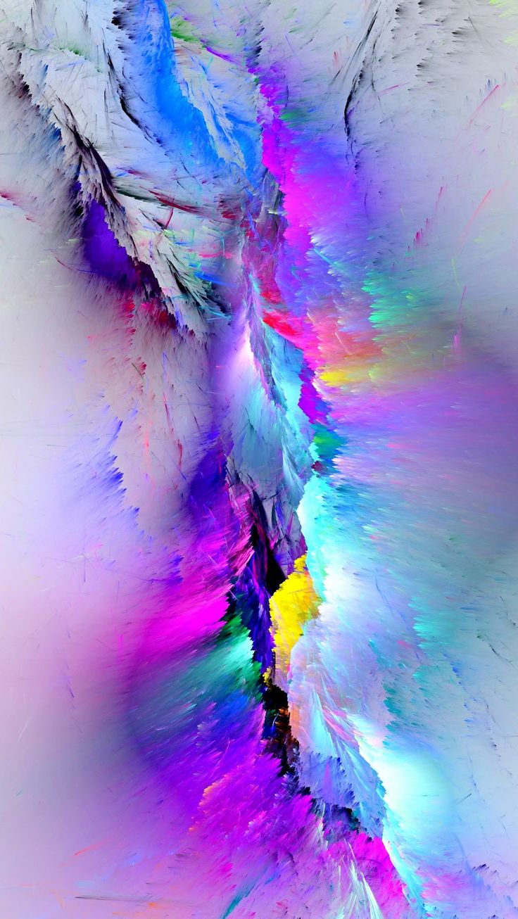 Artistic Colorful Digital Lines Wallpapers