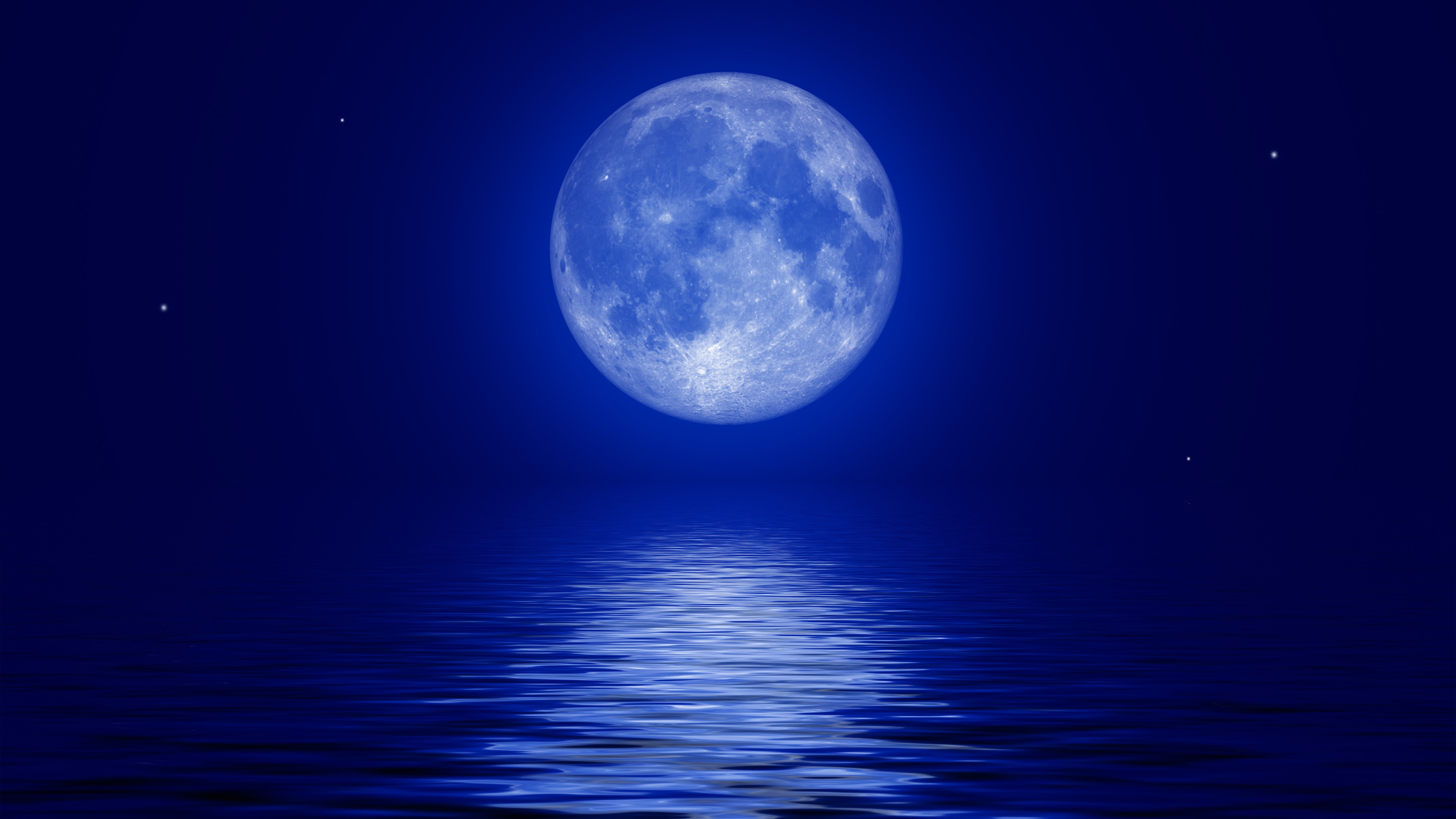 Artistic Full Moon Wallpapers