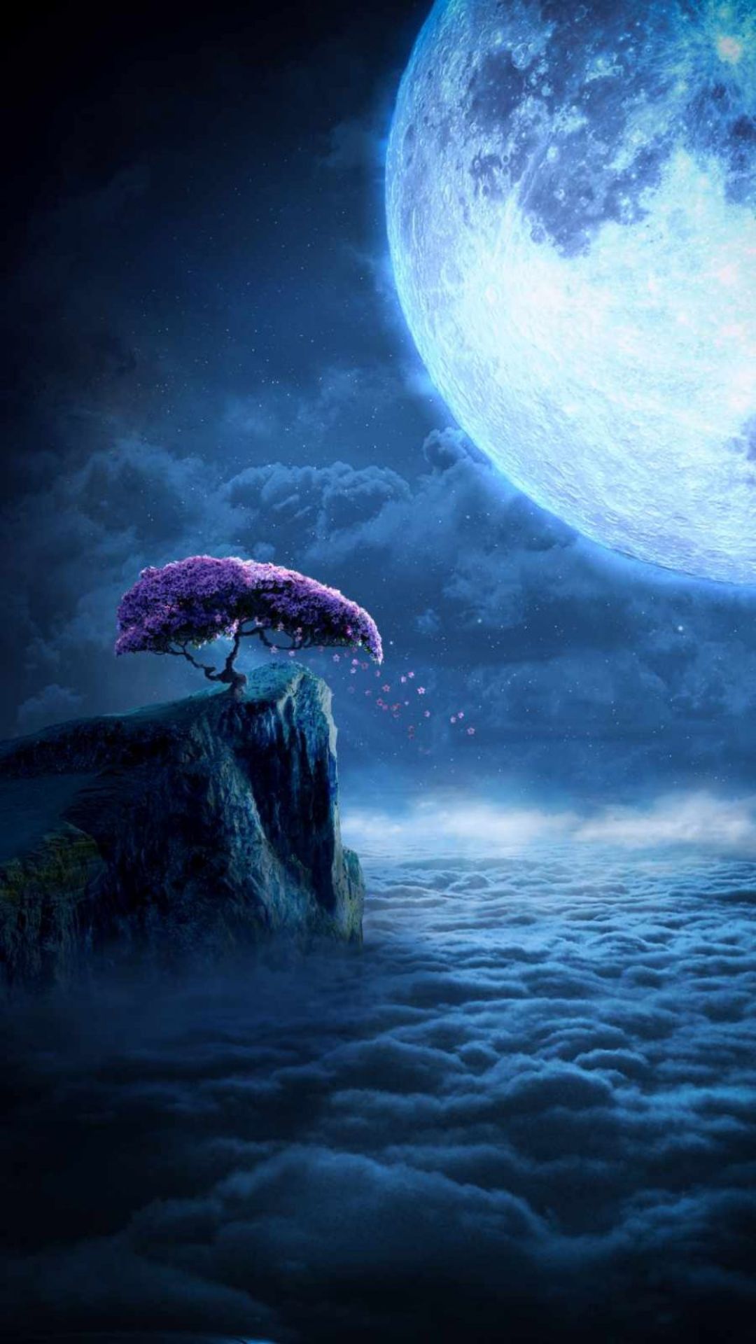 Artistic Full Moon Wallpapers