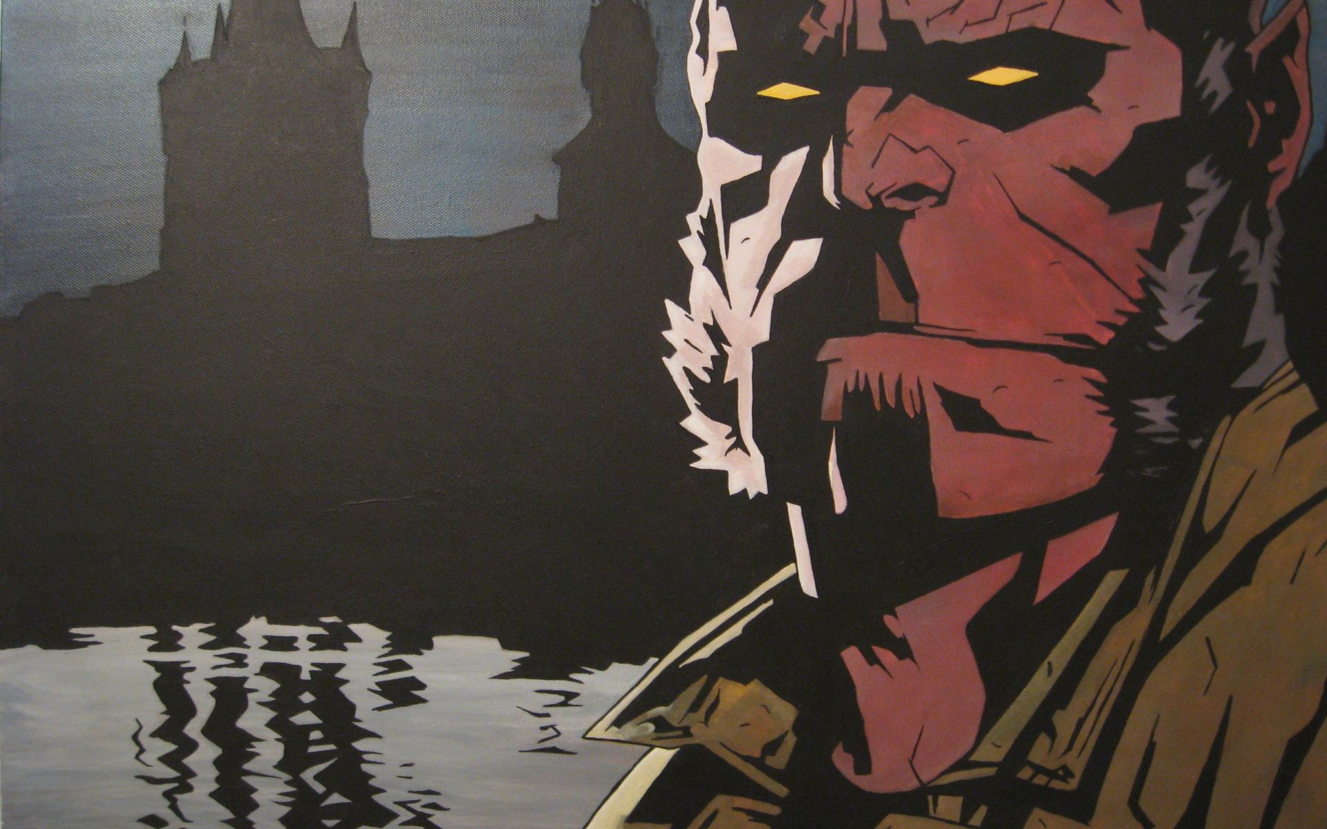 Artistic Hellboy Wallpapers