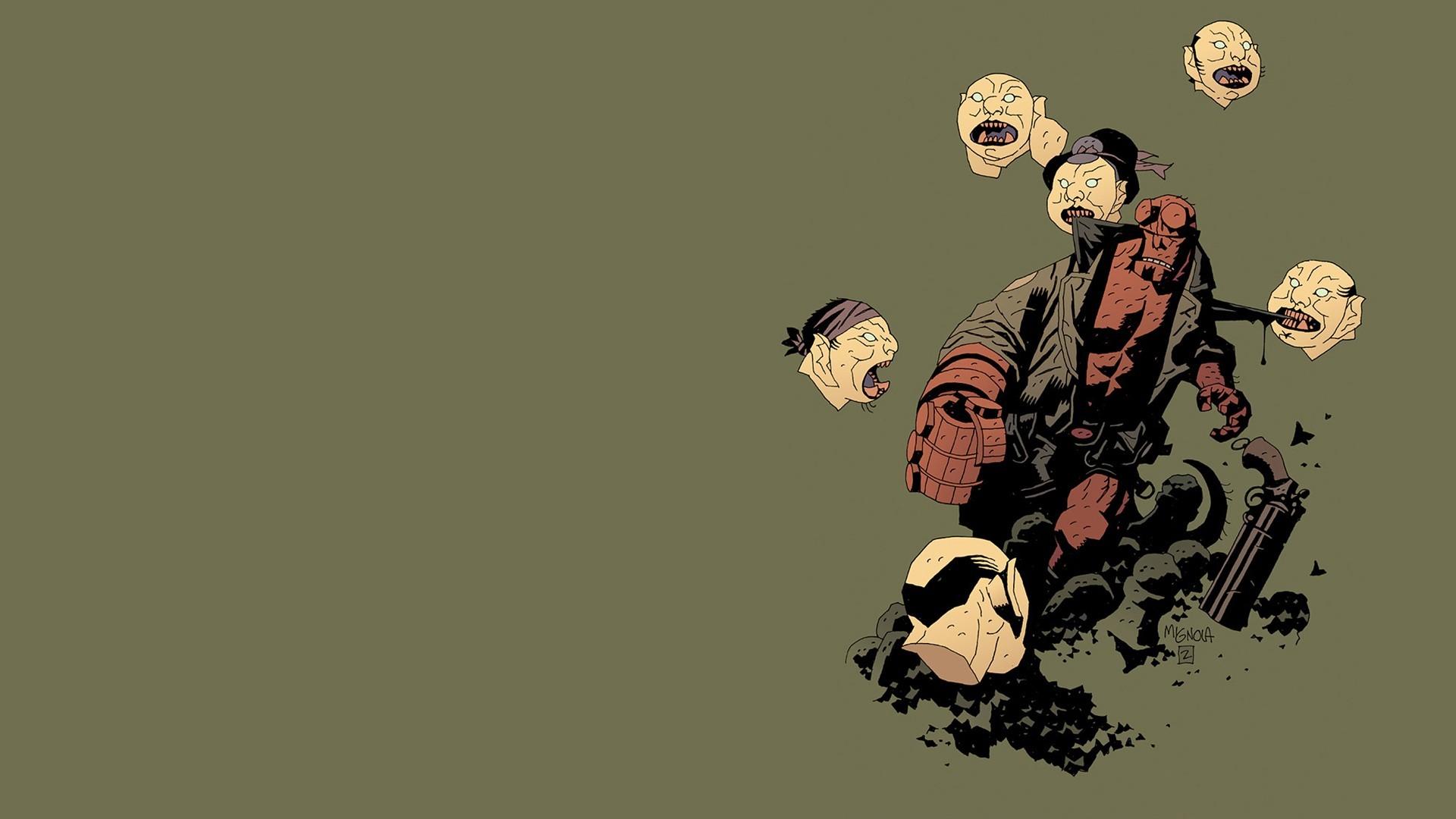 Artistic Hellboy Wallpapers