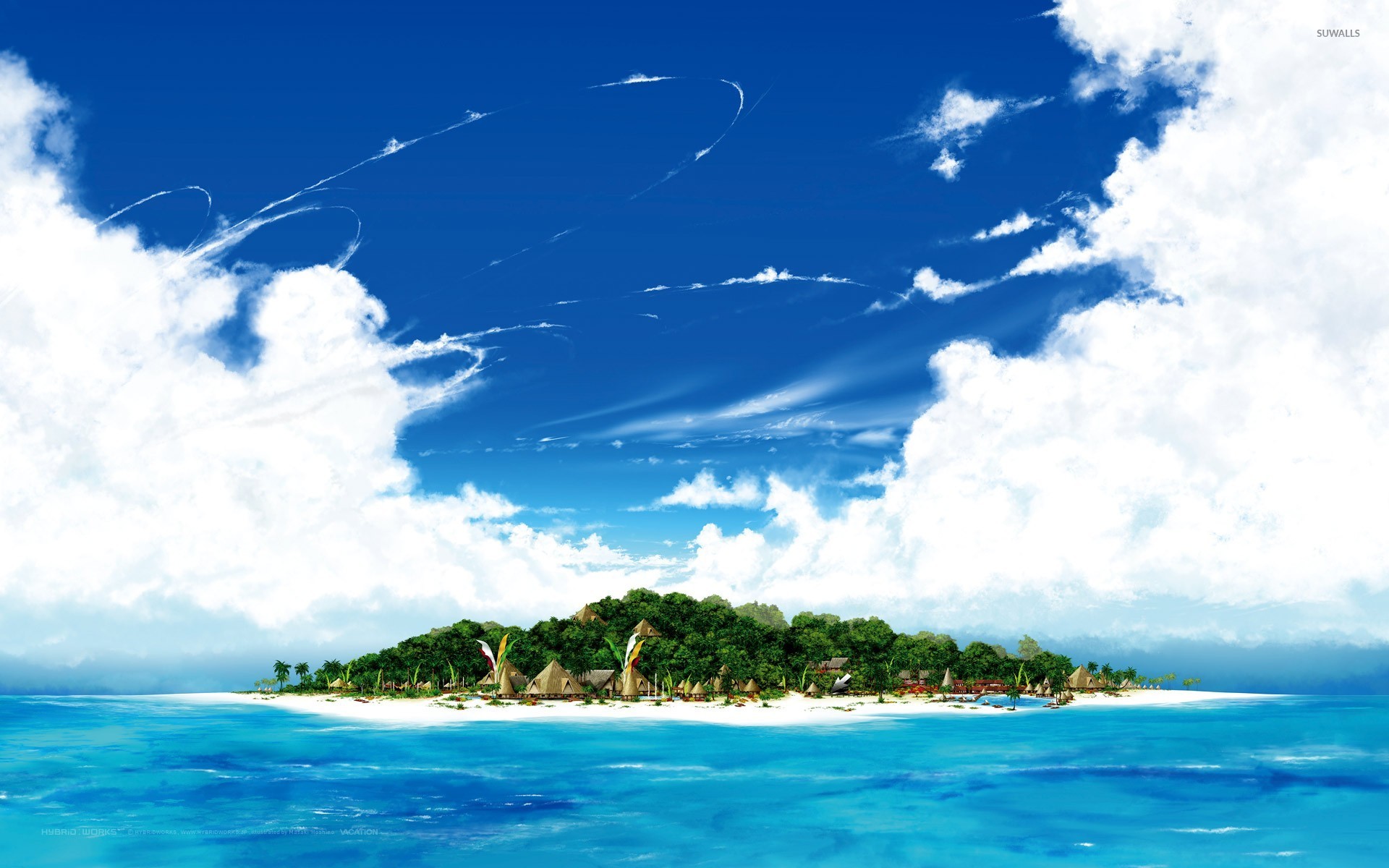Artistic Island Wallpapers