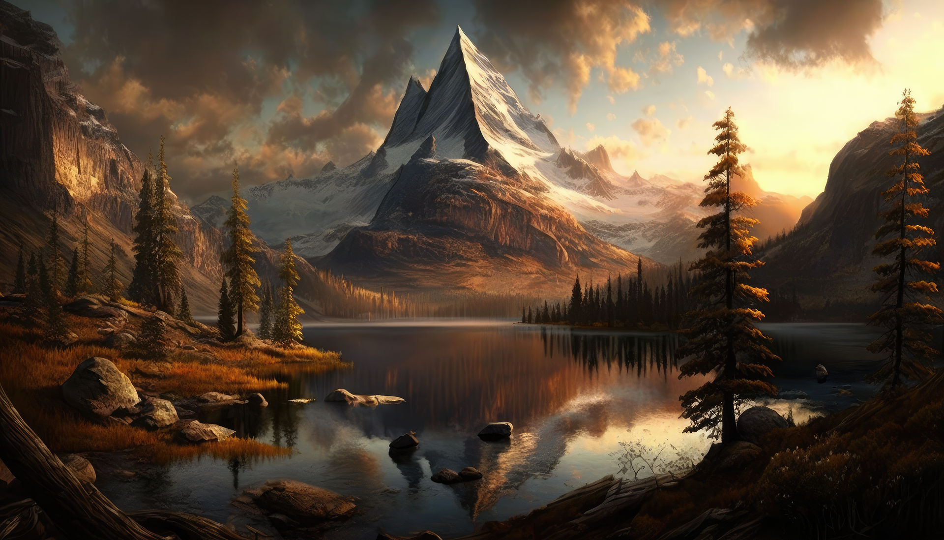 Artistic Landscape View Wallpapers