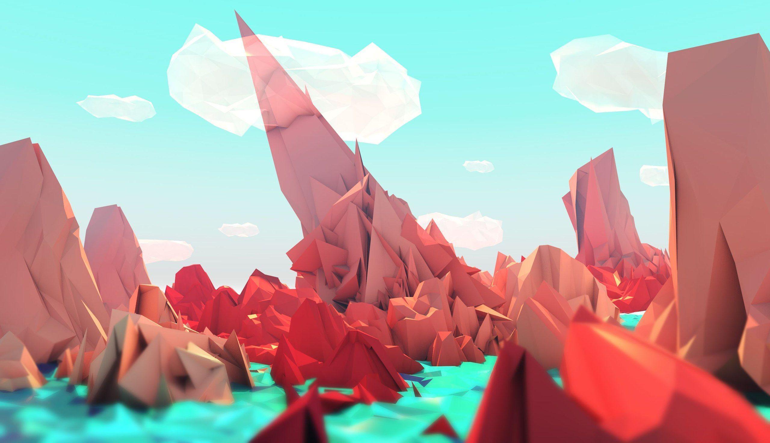 Artistic Low Poly Wallpapers