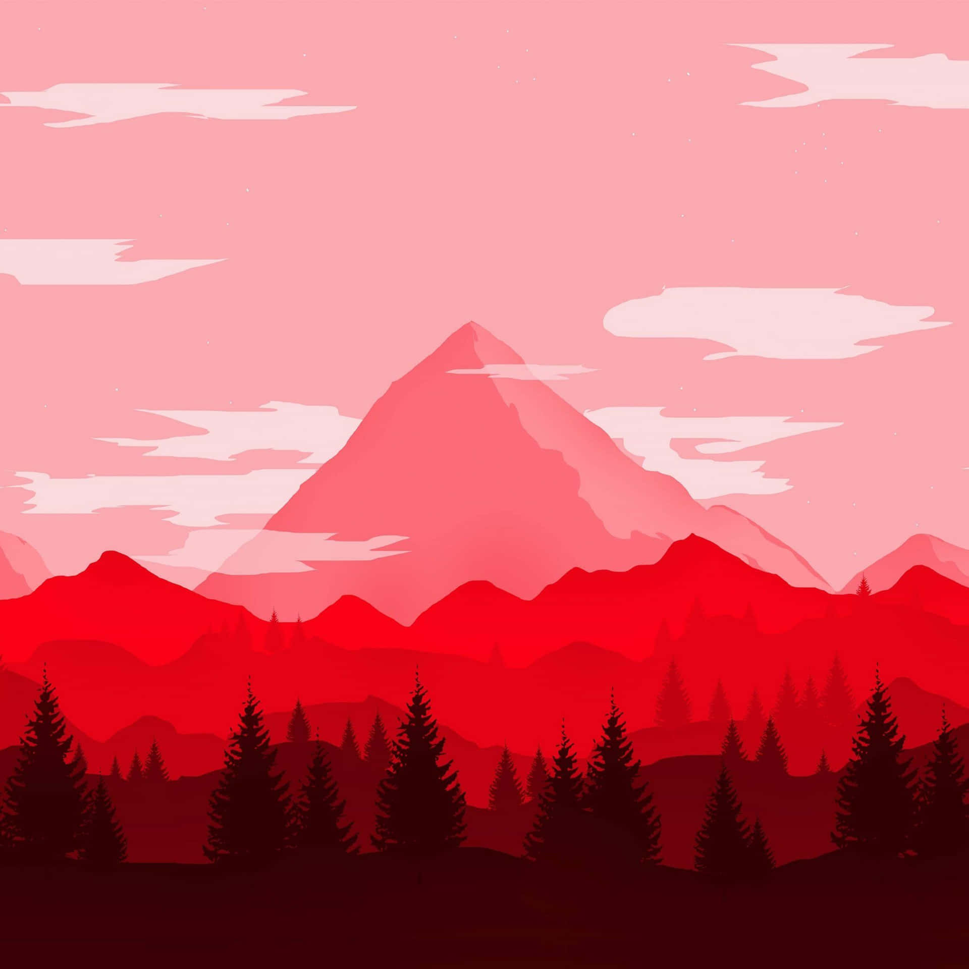 Artistic Minimalism Hd Mountains Wallpapers