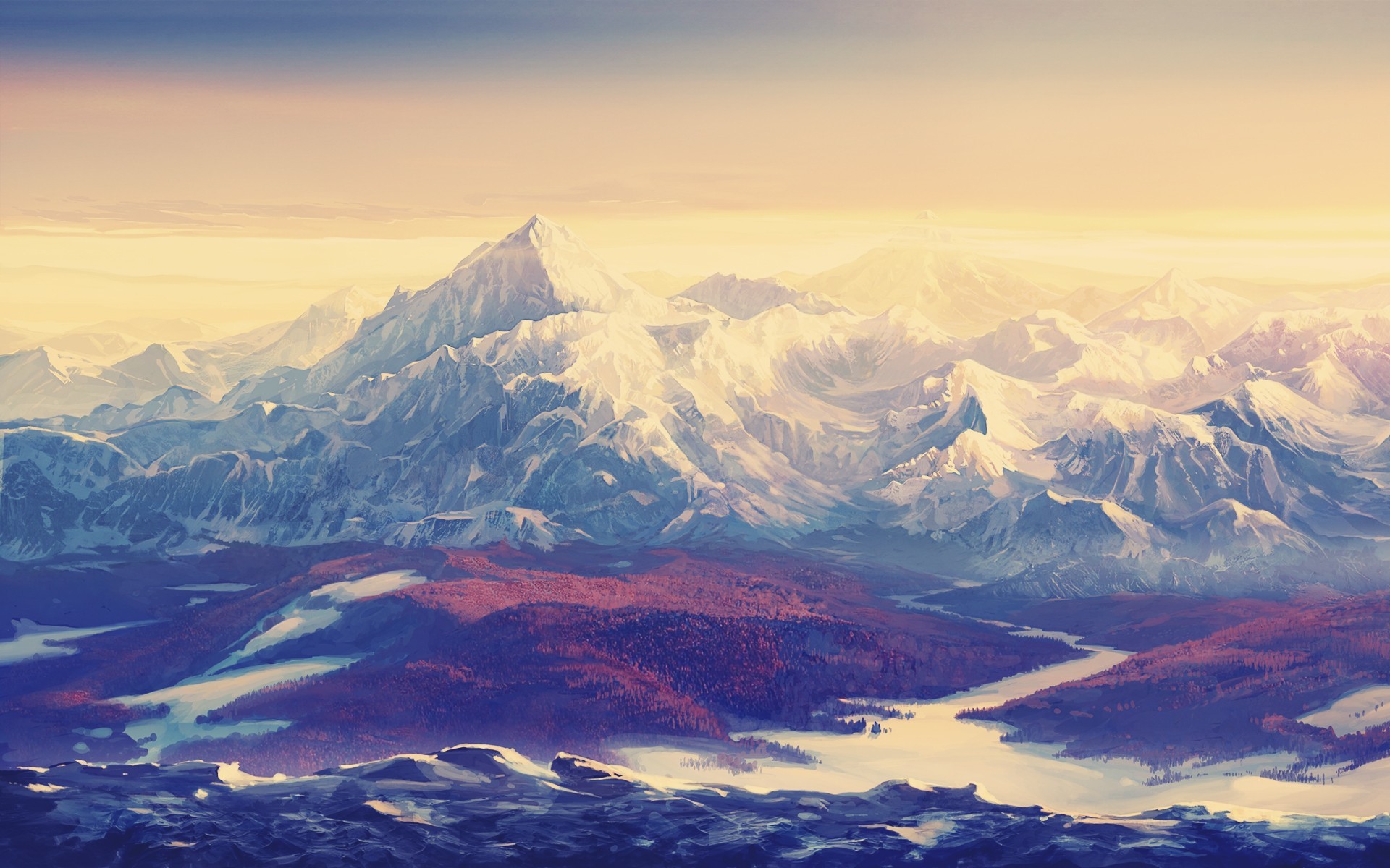 Artistic Mountain Wallpapers