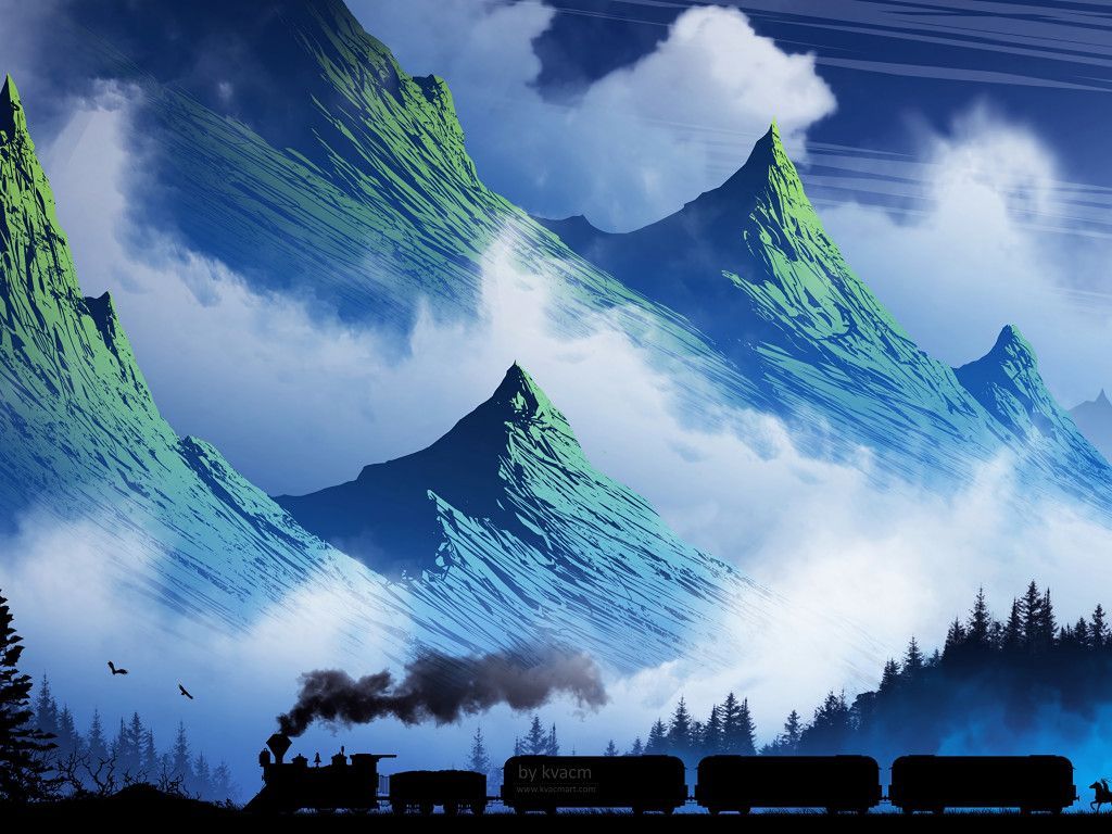 Artistic Mountain Wallpapers