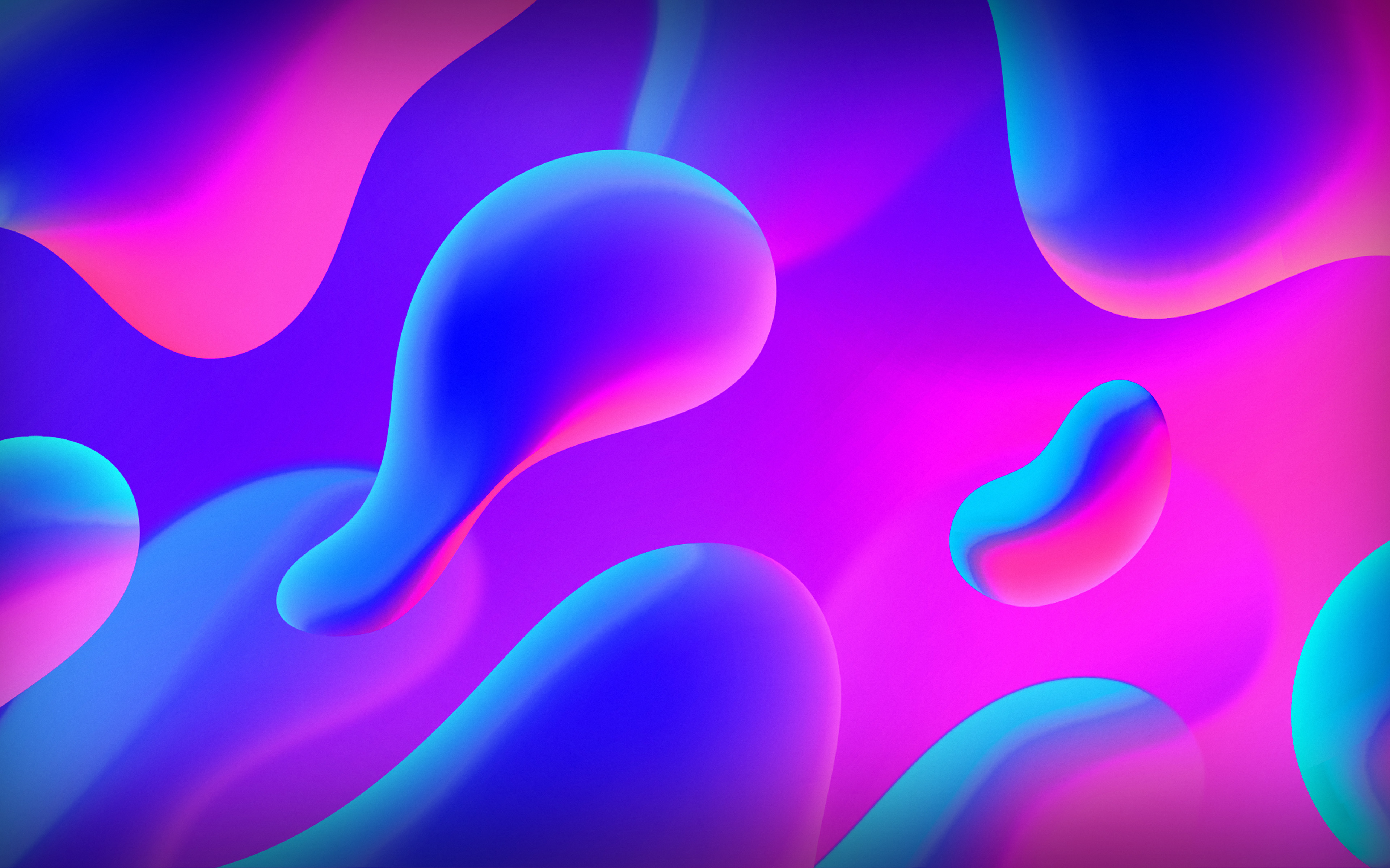 Artistic Shapes Drops Wallpapers