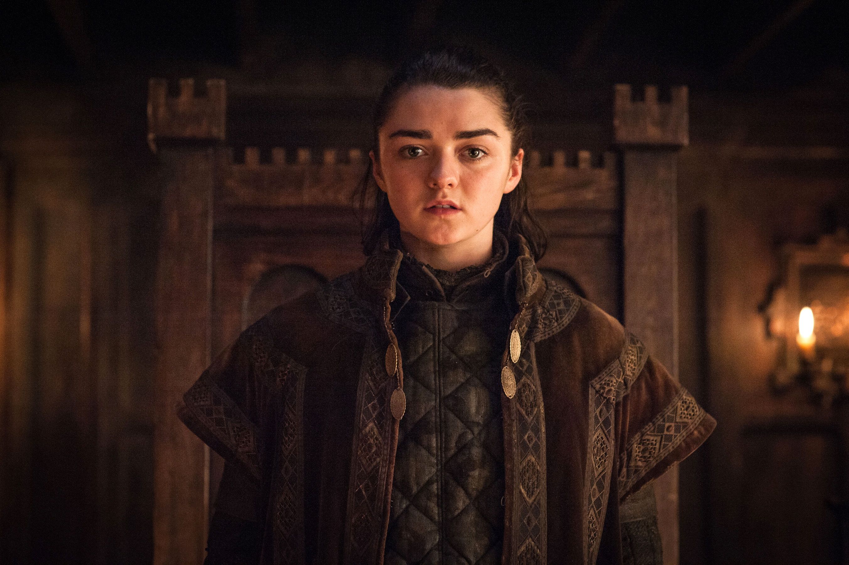 Arya Stark In Got 8 The Last War Wallpapers