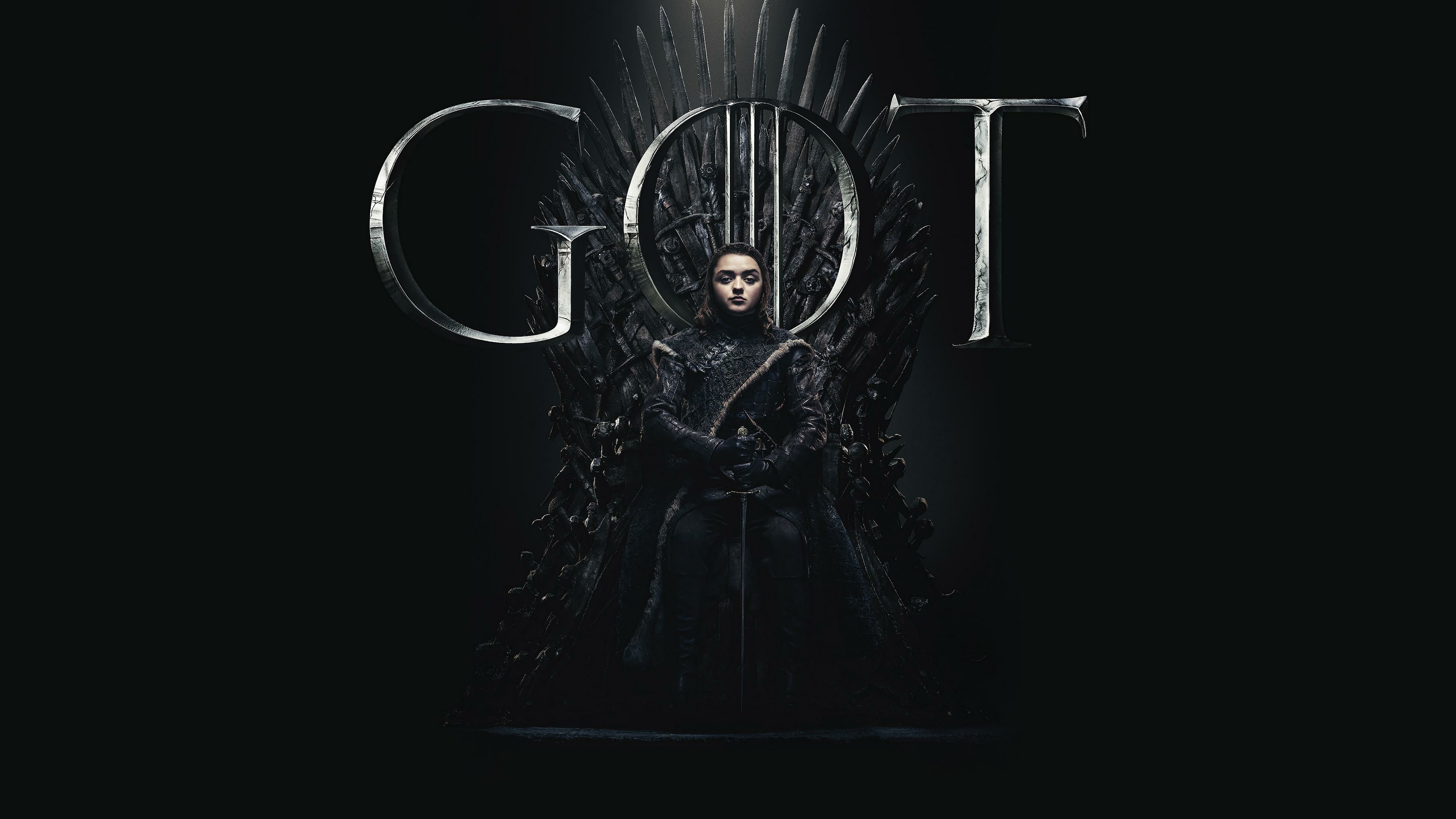 Arya Stark Minimalism Wallpapers