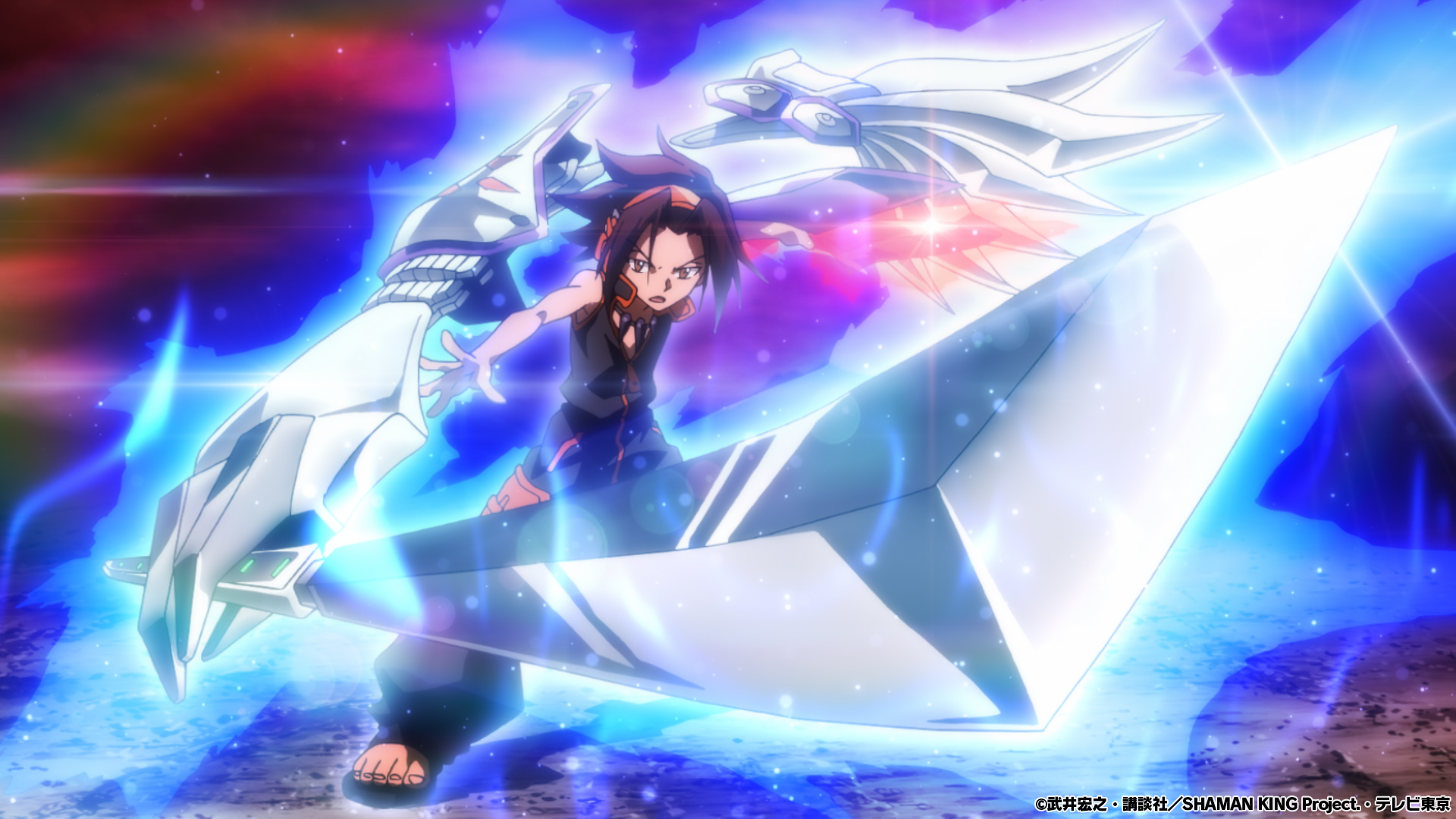 Asakura Yoh And Amidamaru Shaman King Wallpapers