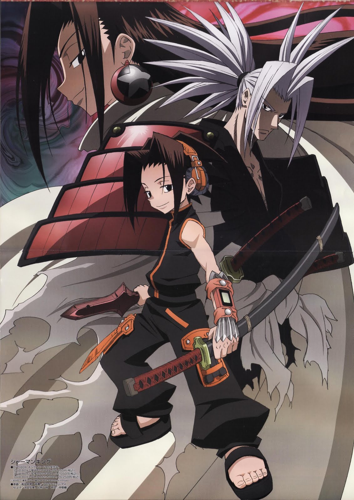 Asakura Yoh And Amidamaru Shaman King Wallpapers