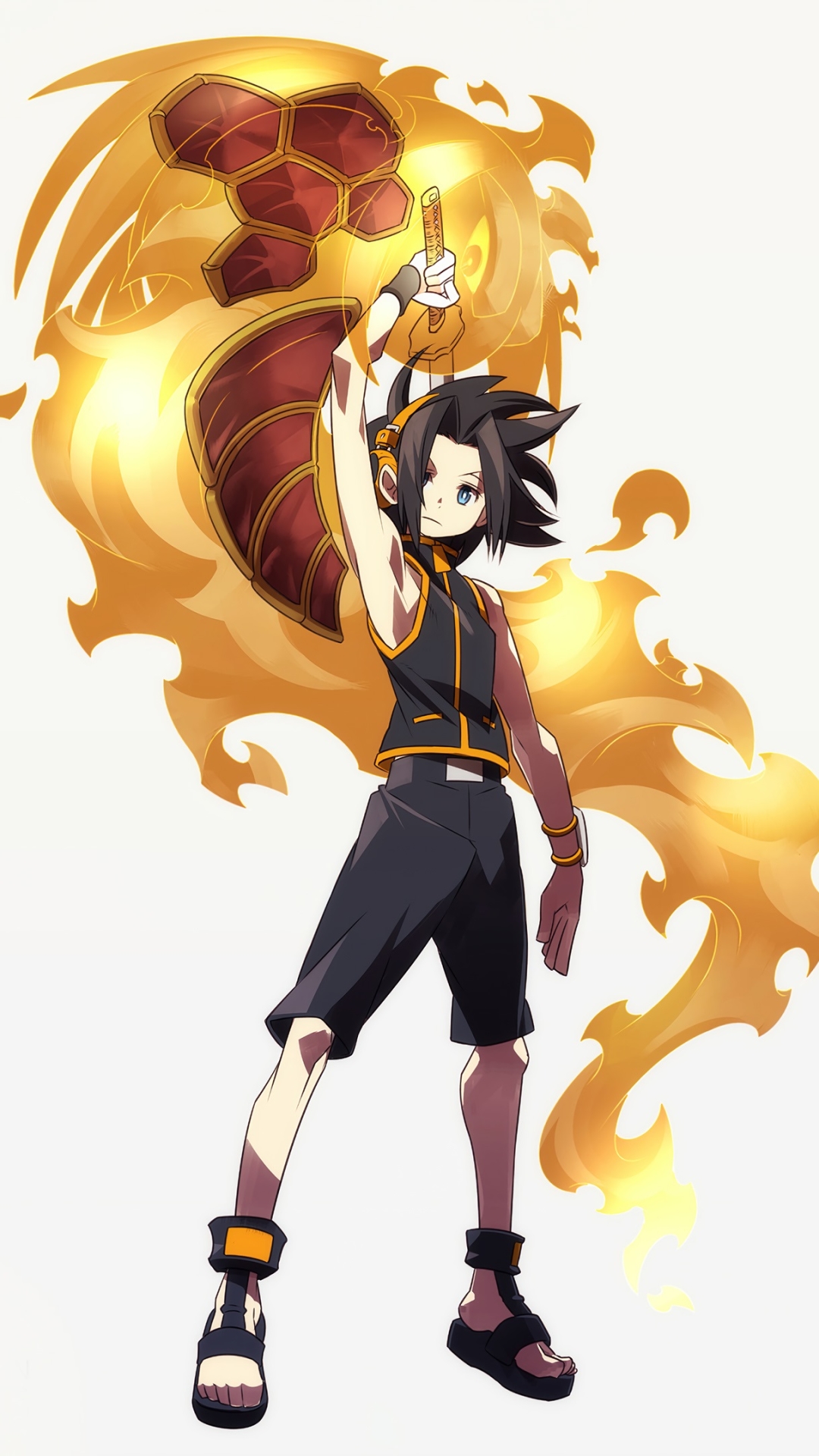 Asakura Yoh And Amidamaru Shaman King Wallpapers